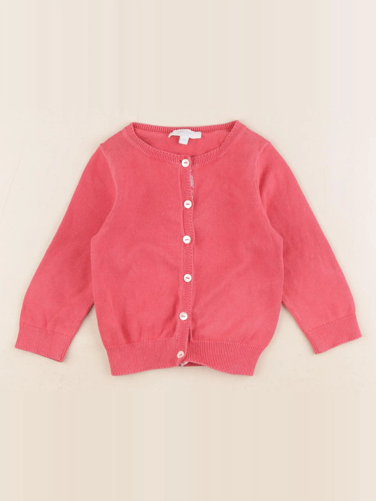 Jacadi - gilet rose - 18 mois