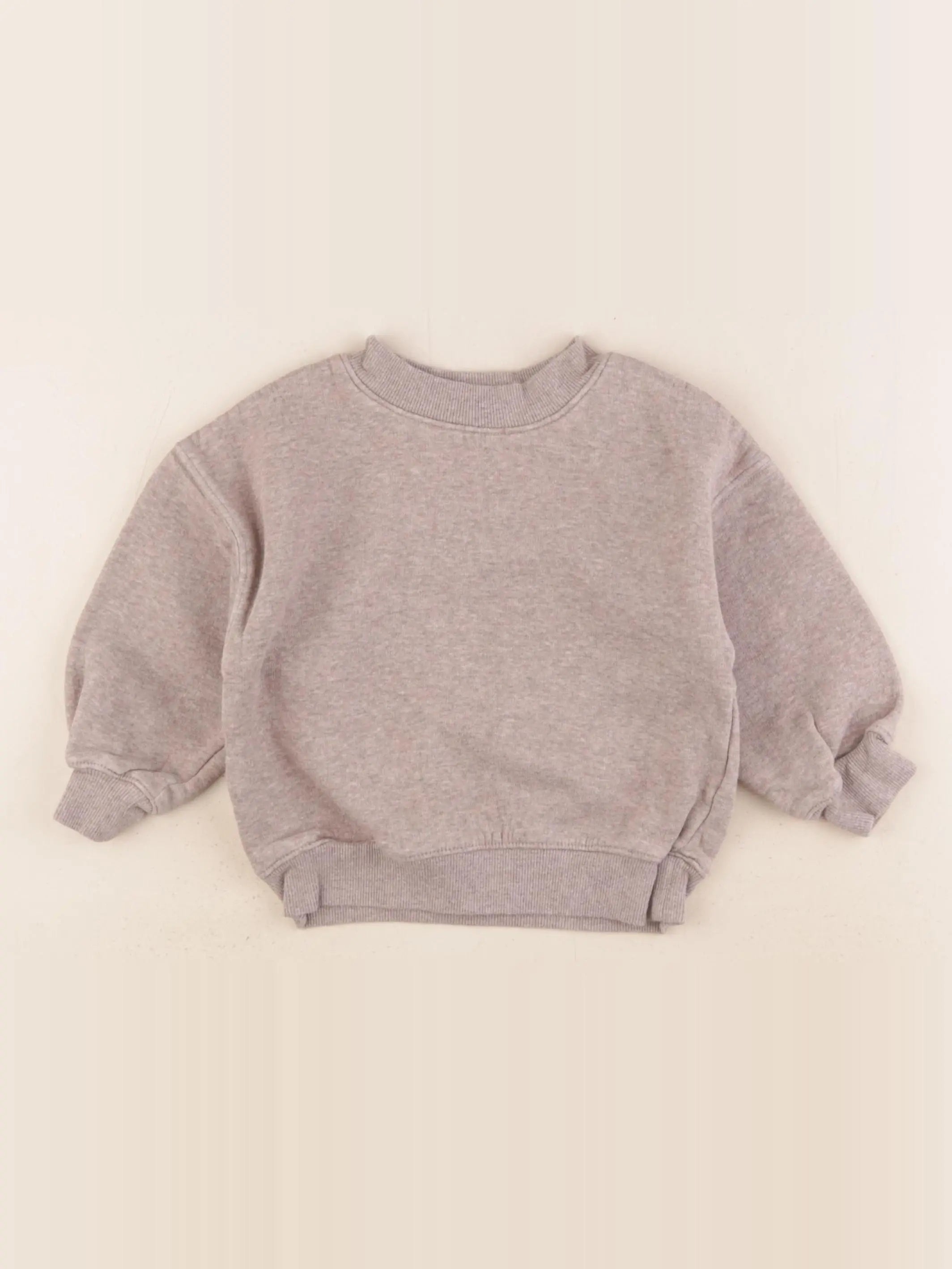 H&M - sweat marron - 18/24 mois