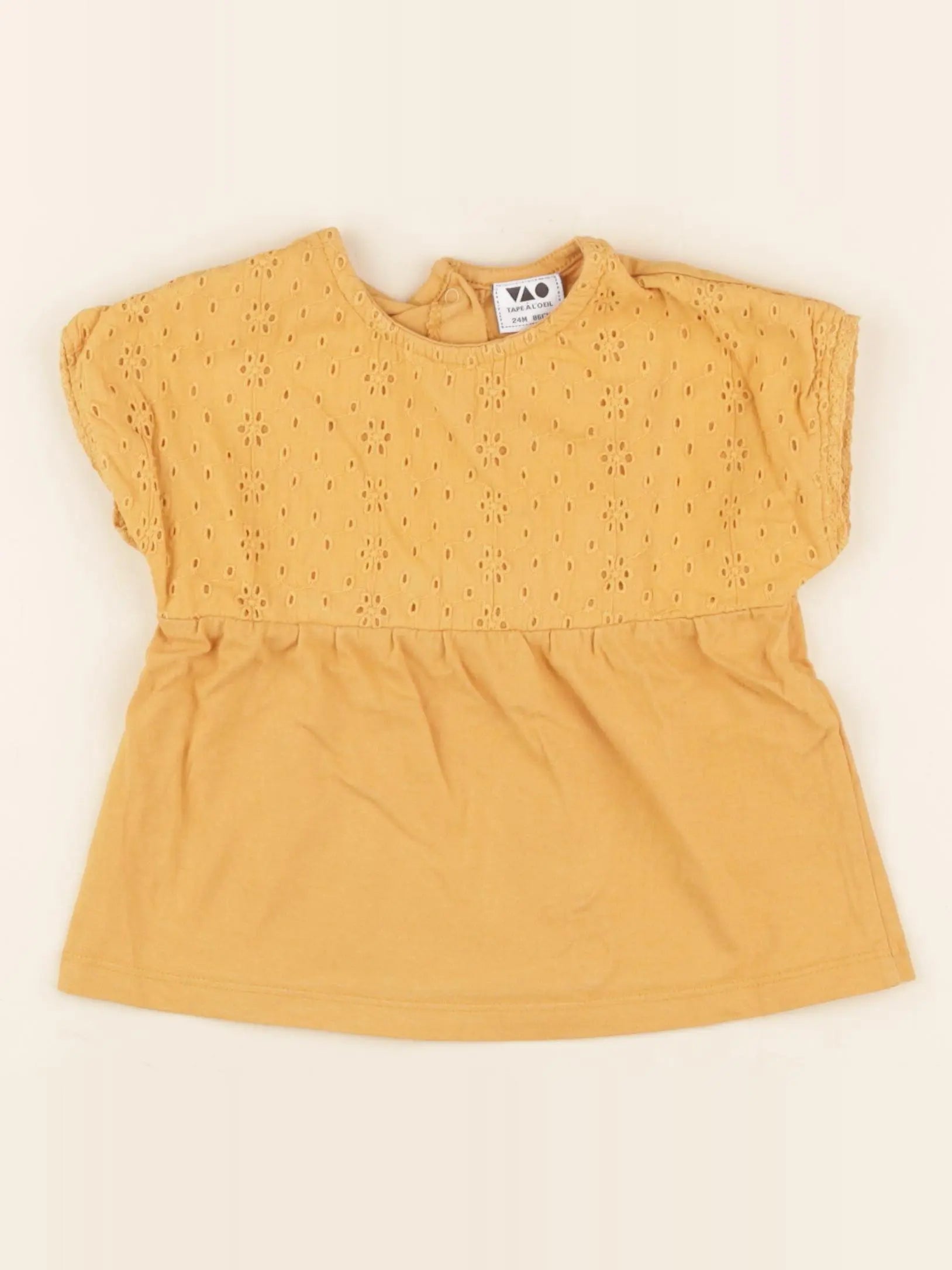 Tape à l'oeil - tee-shirt jaune - 24 mois