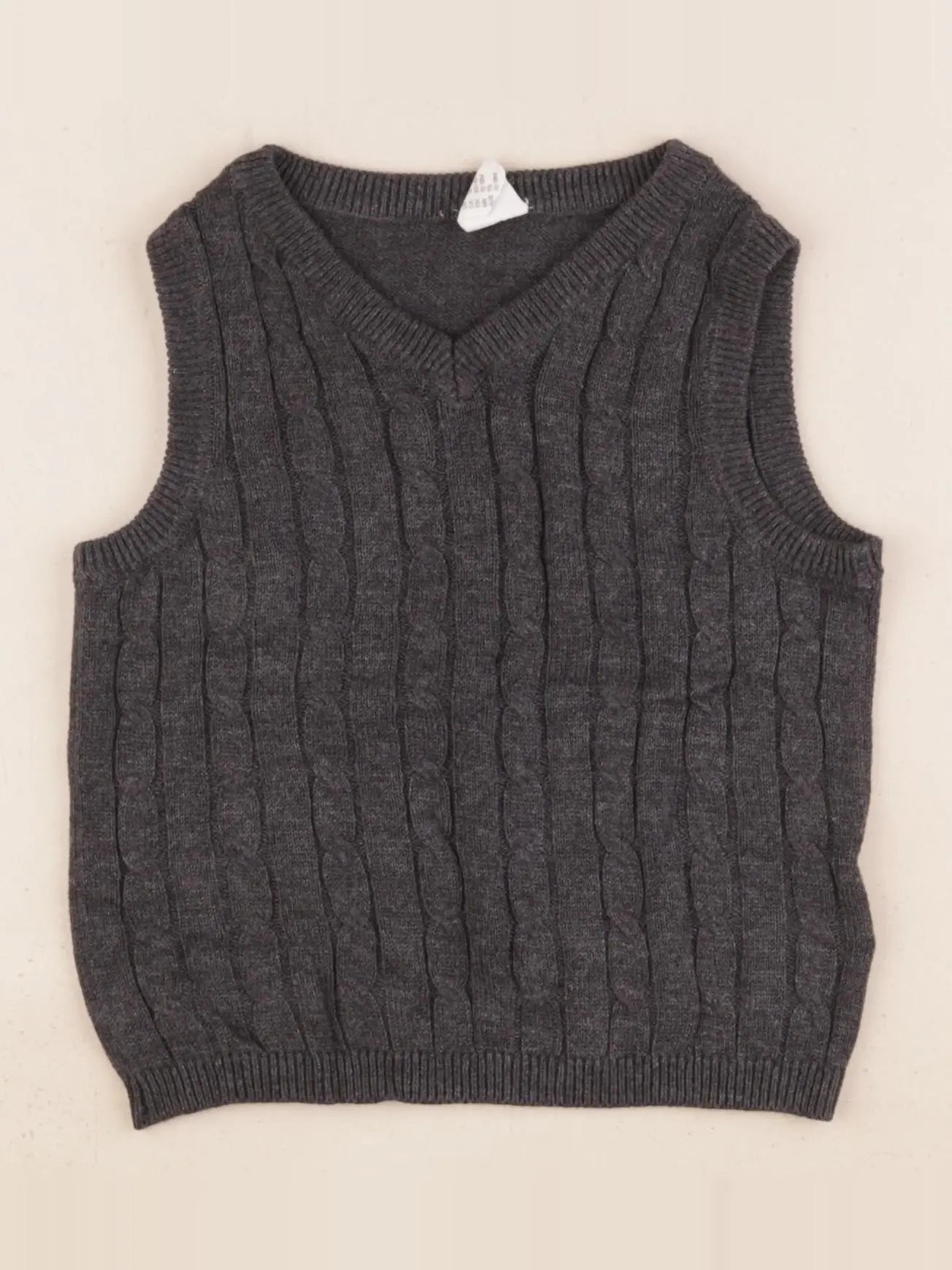H&M - pull gris - 12/18 mois