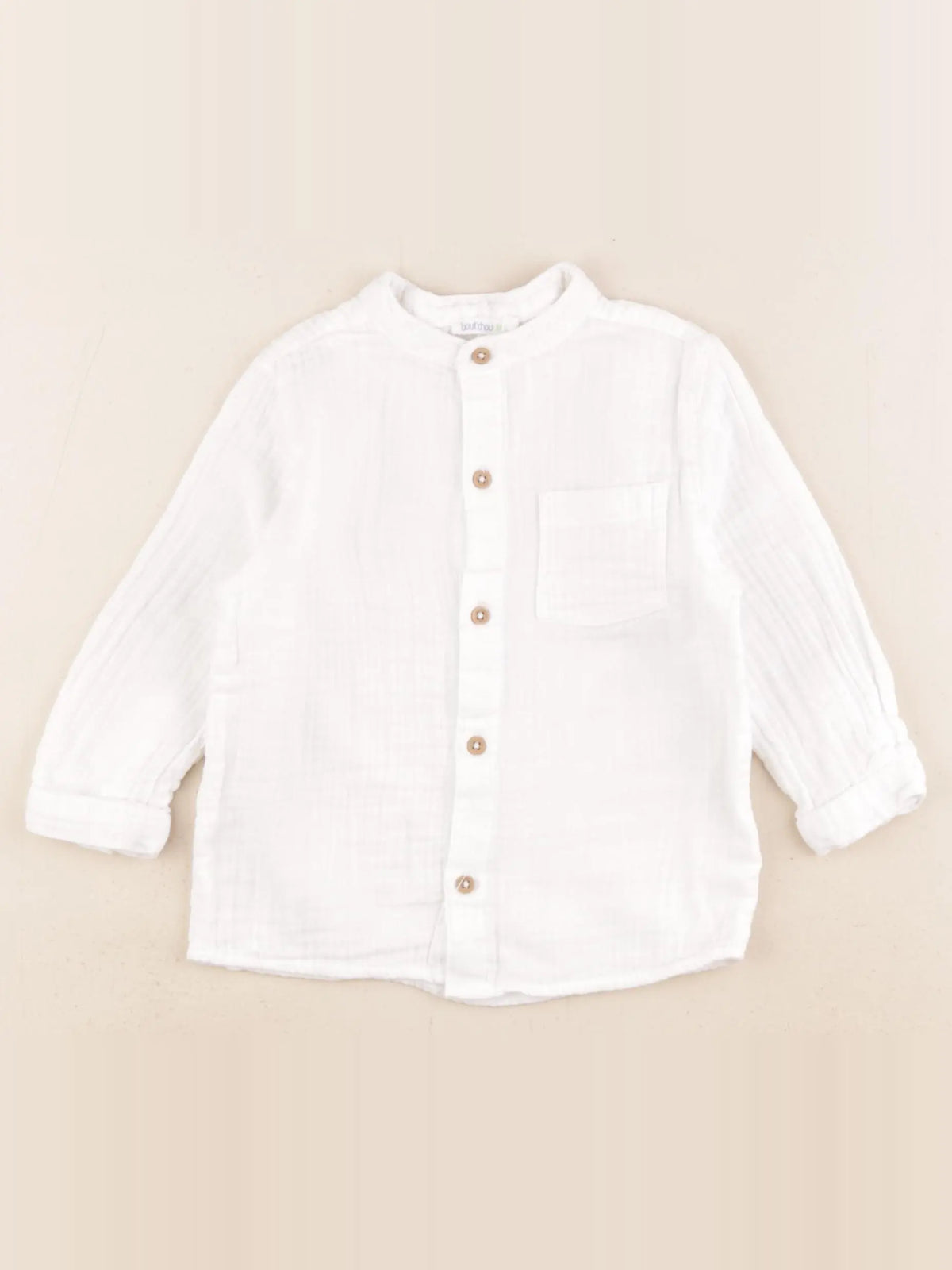 Boutchou - chemise blanc - 18 mois