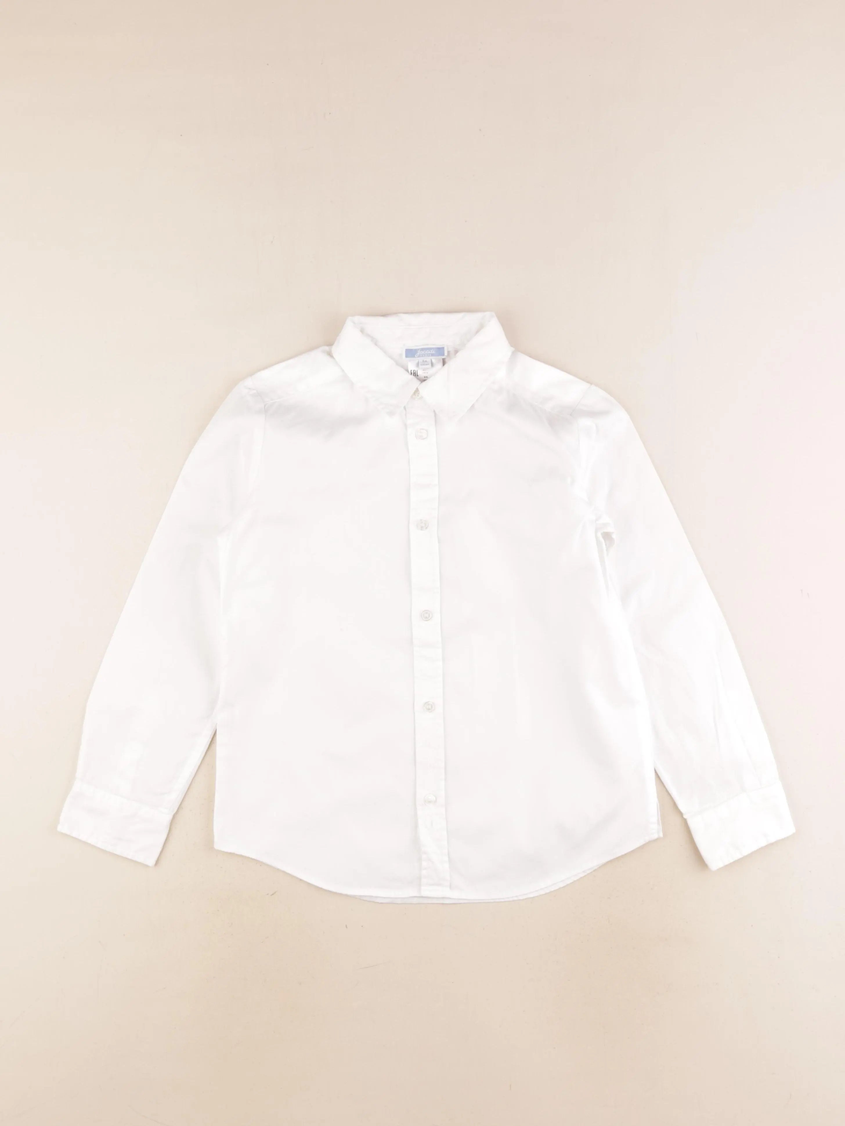 Jacadi - chemise blanc - 8 ans