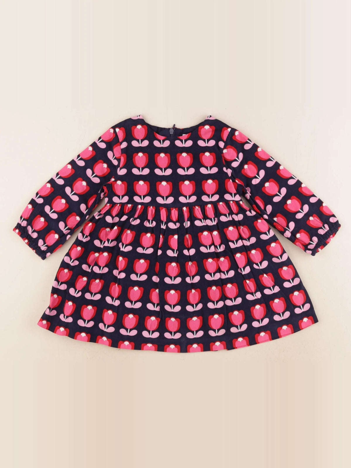 Jacadi - robe bleu, rose - 18 mois