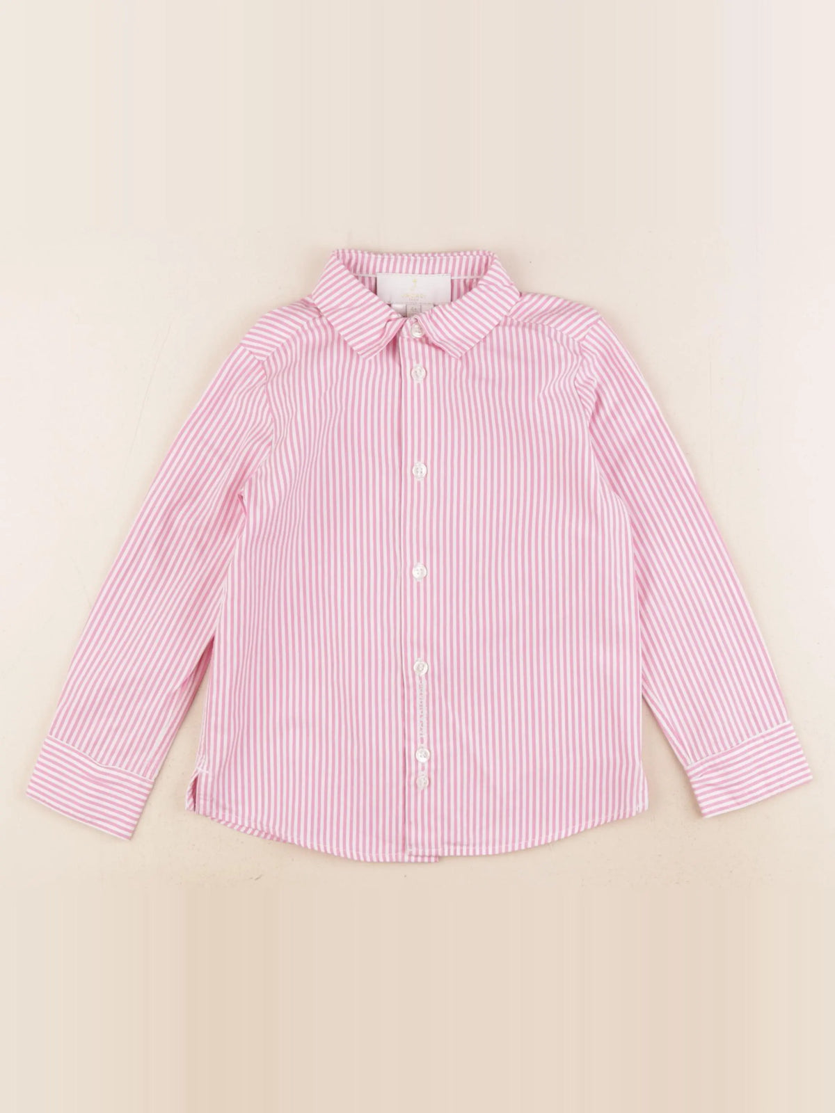 Jacadi - chemise blanc, rose - 4 ans