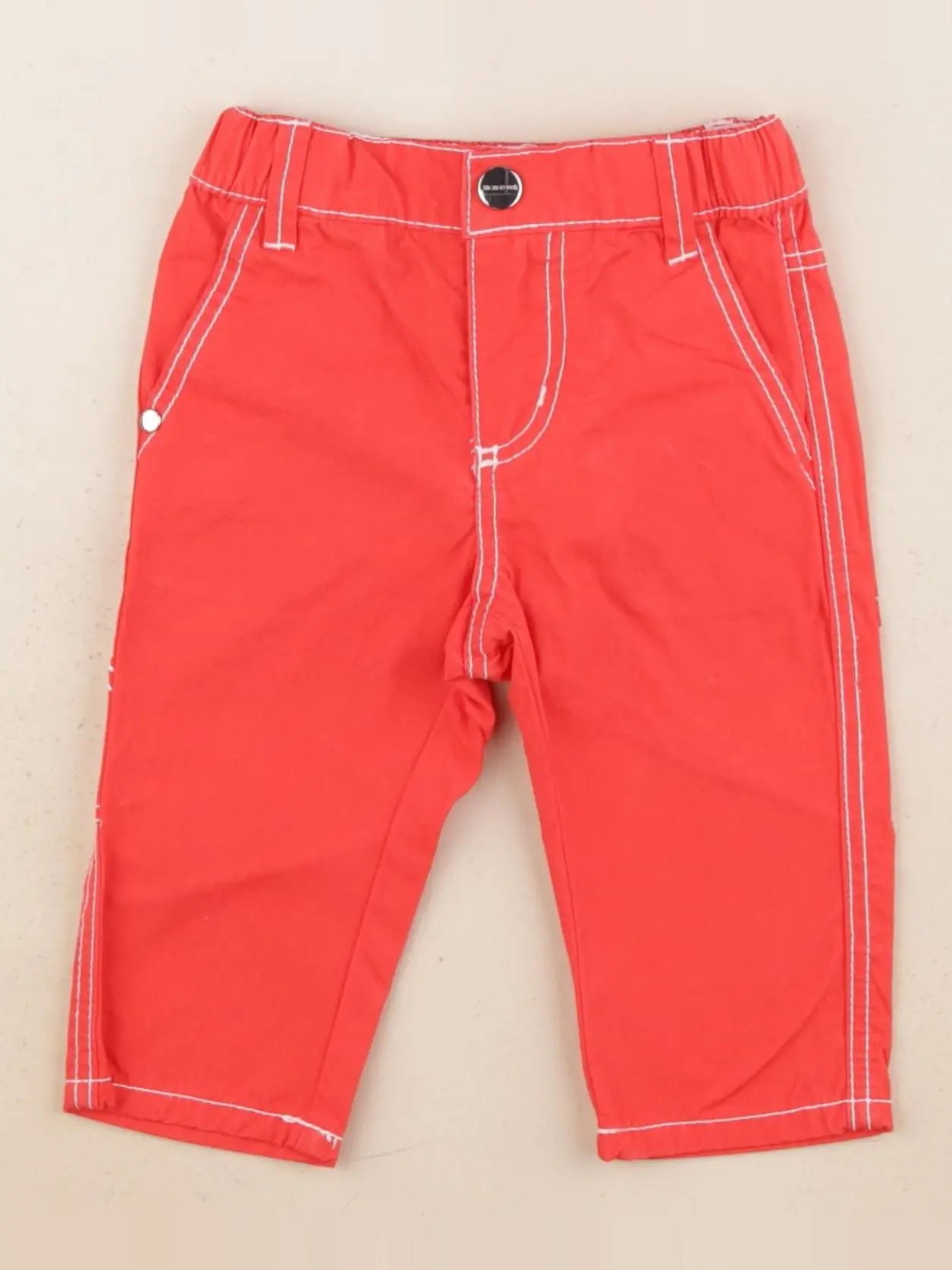 Jacadi - pantalon rouge - 6 mois