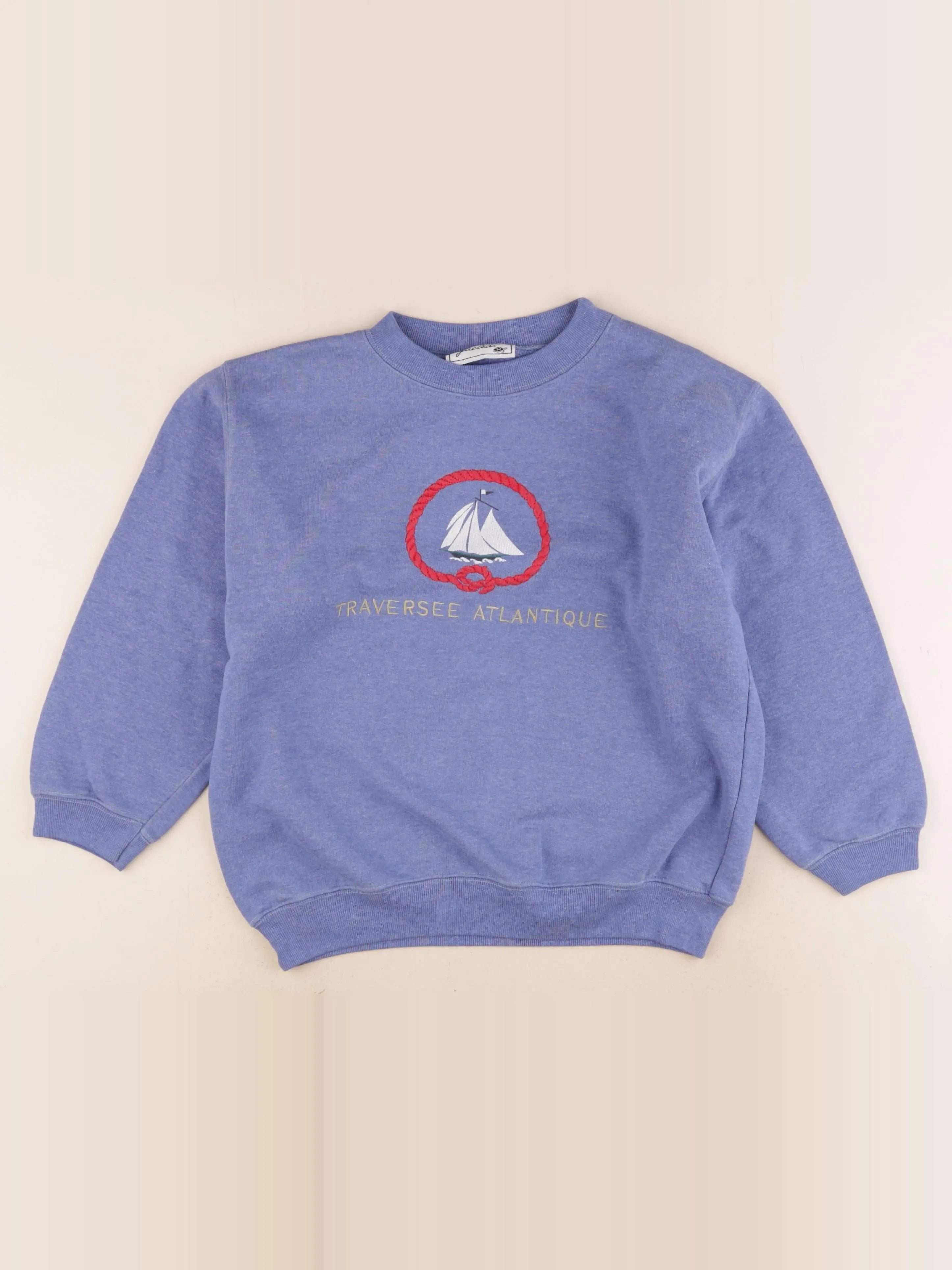 Jacadi - sweat bleu - 10 ans