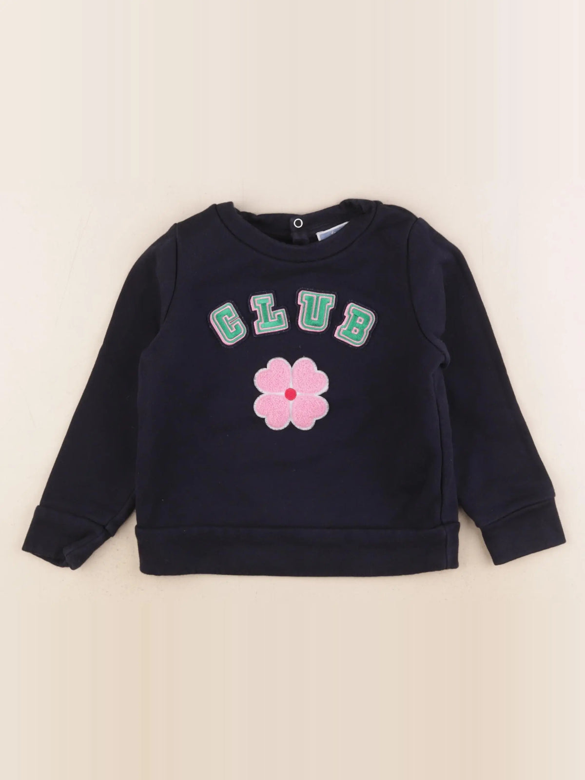 Jacadi - sweat bleu - 4 ans