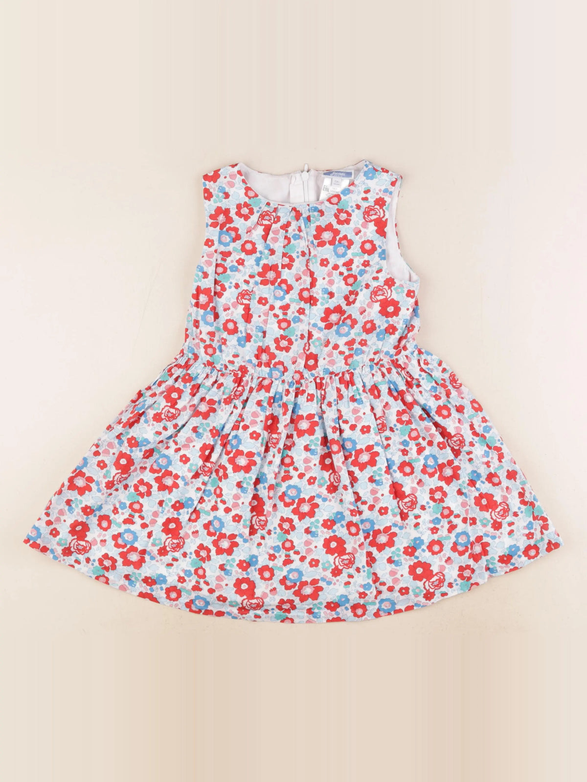 Jacadi - robe liberty multicolore - 5 ans