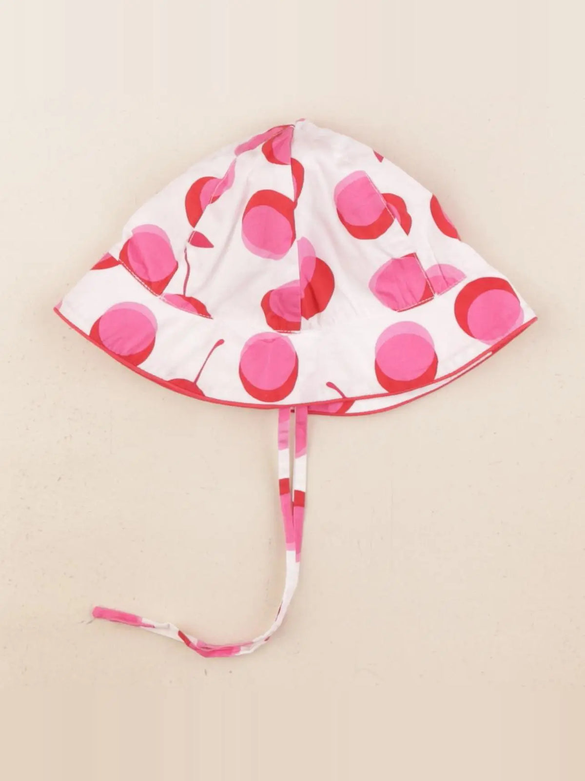 Jacadi - chapeau blanc, rose - 18 mois