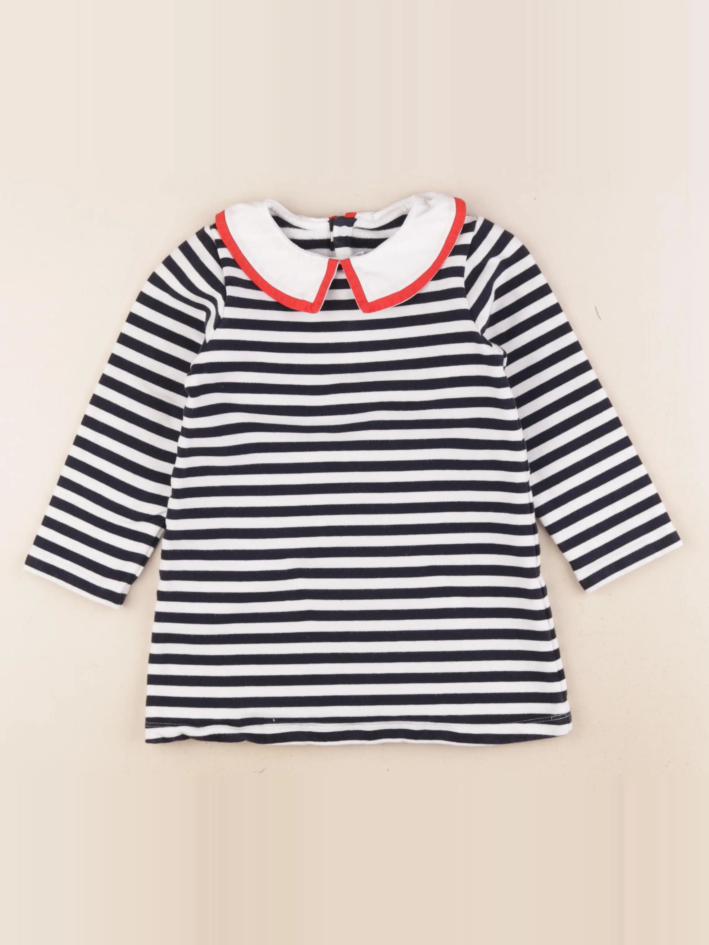 Jacadi - robe bleu, blanc - 36 mois