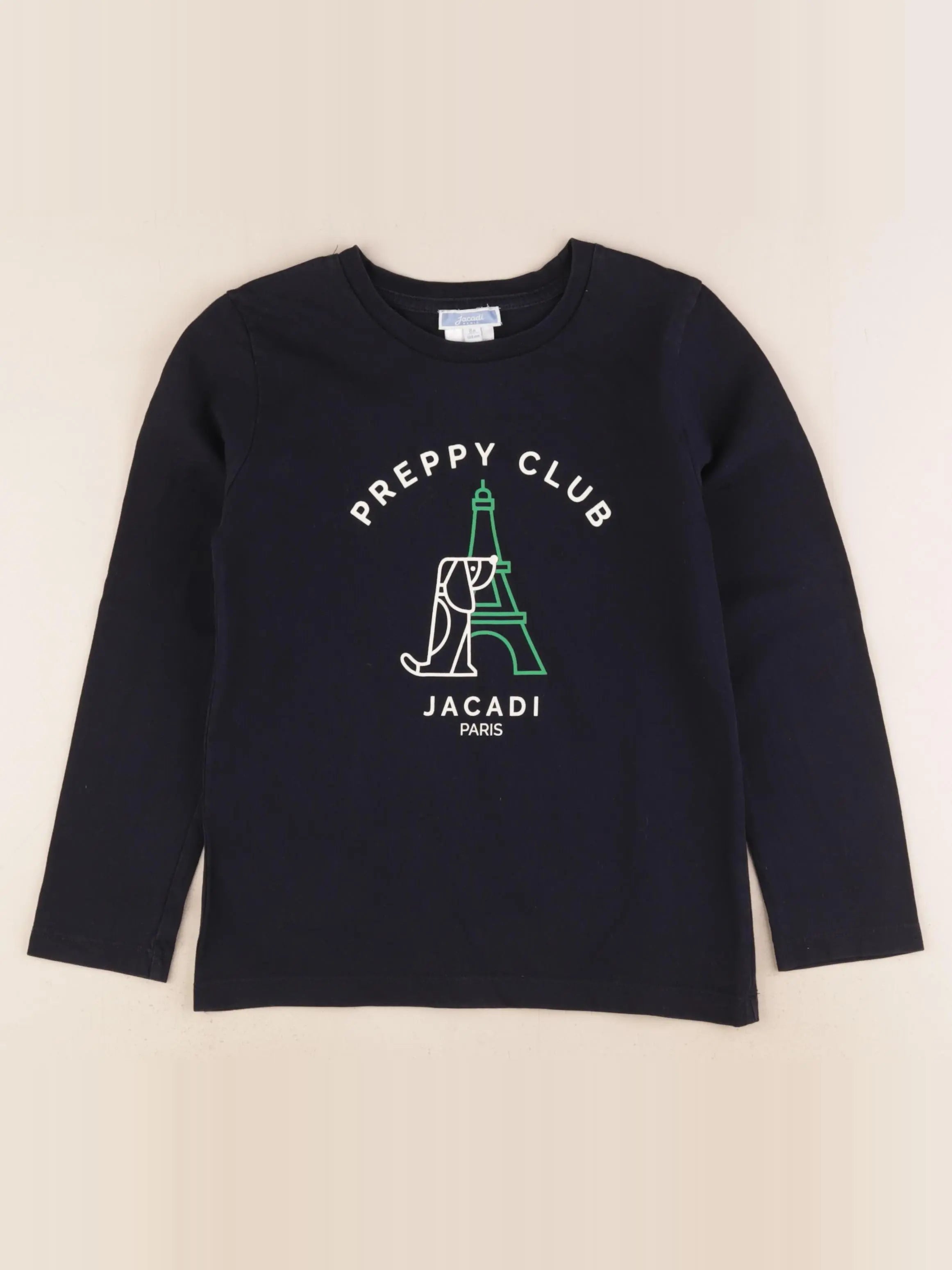Jacadi - tee-shirt bleu - 8 ans