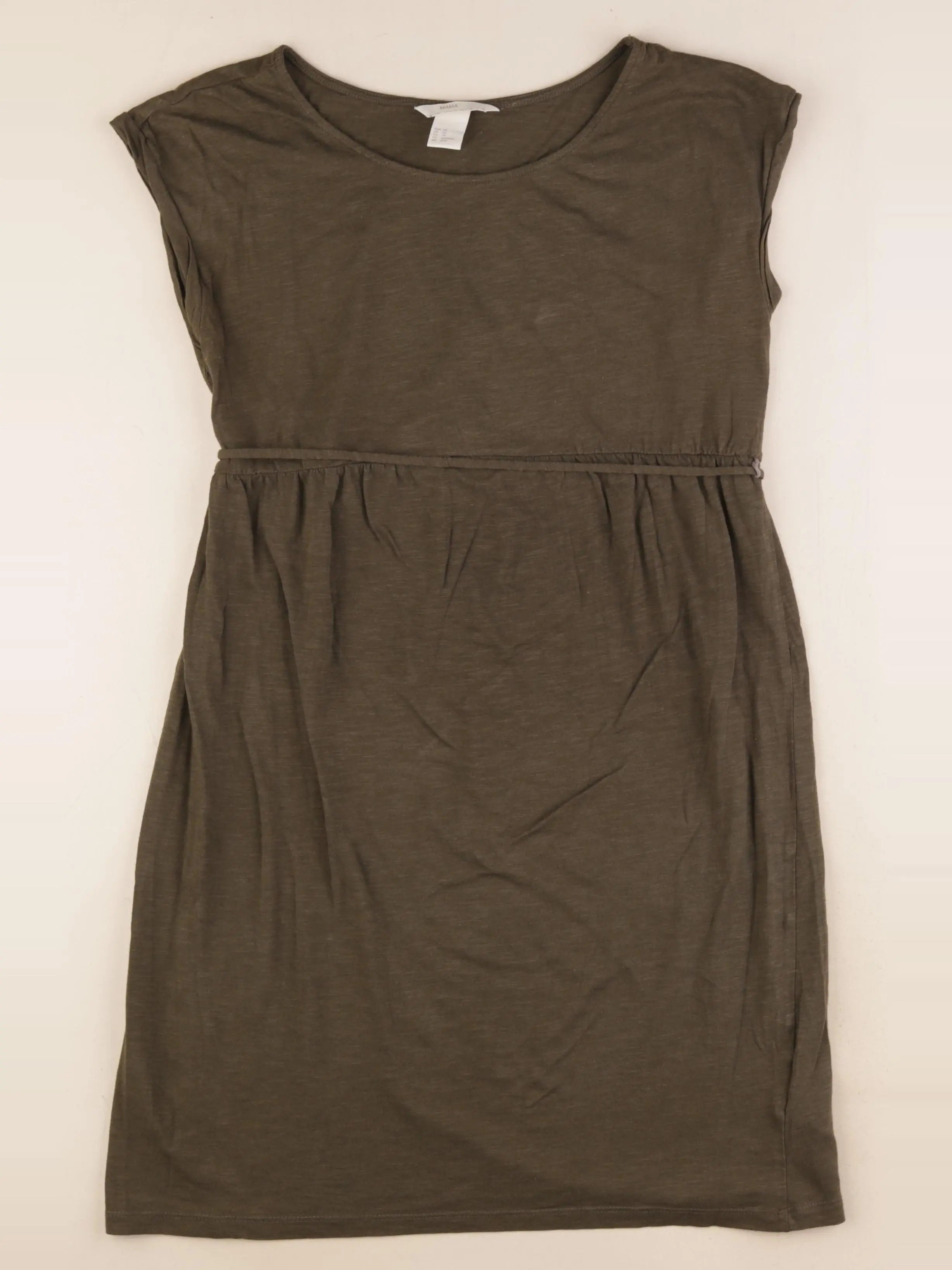 H&M - robe grossesse vert - 34