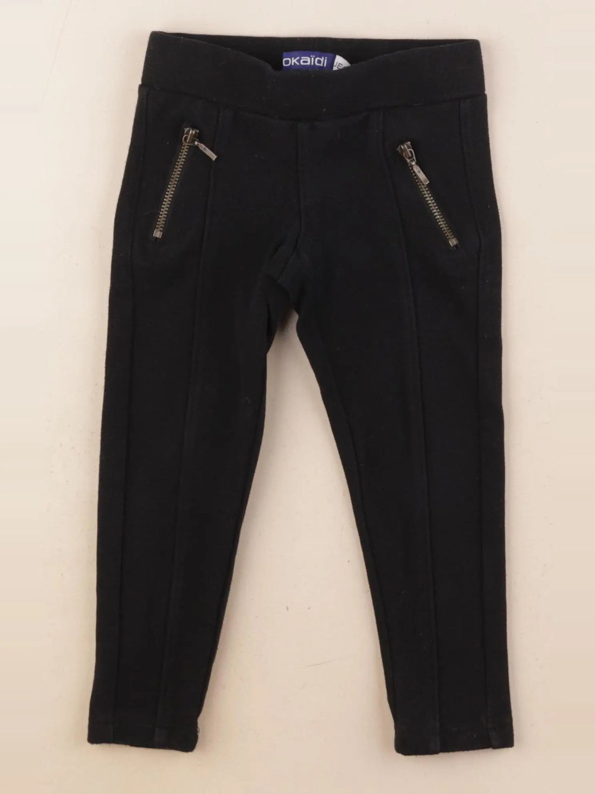 Okaidi - pantalon noir - 2 ans