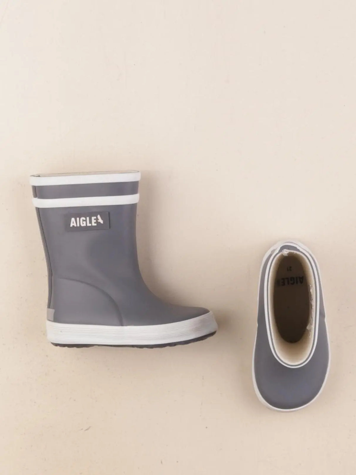 Aigle - bottes bleu - pointure 21