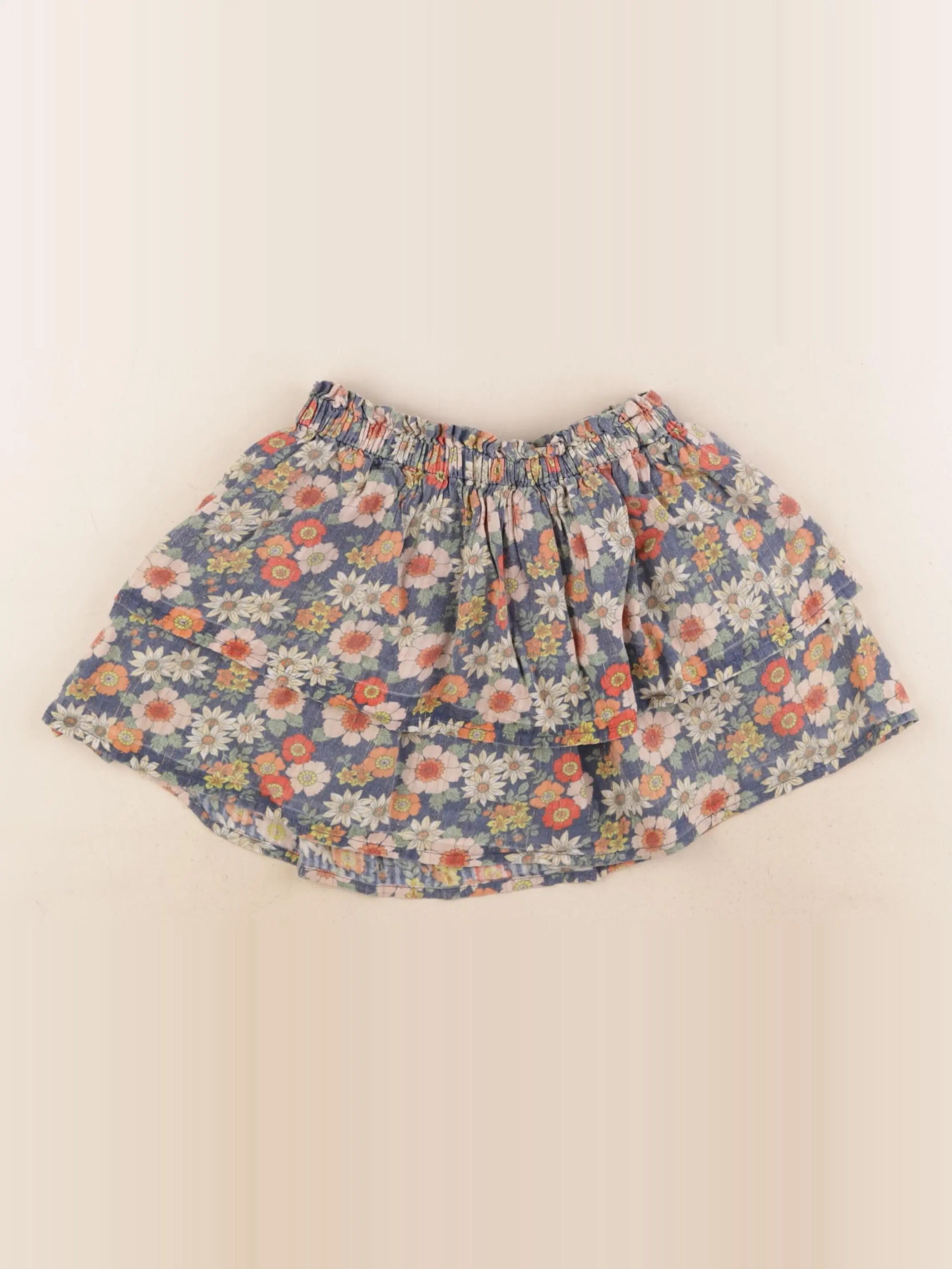 Bonton - jupe multicolore - 6 ans