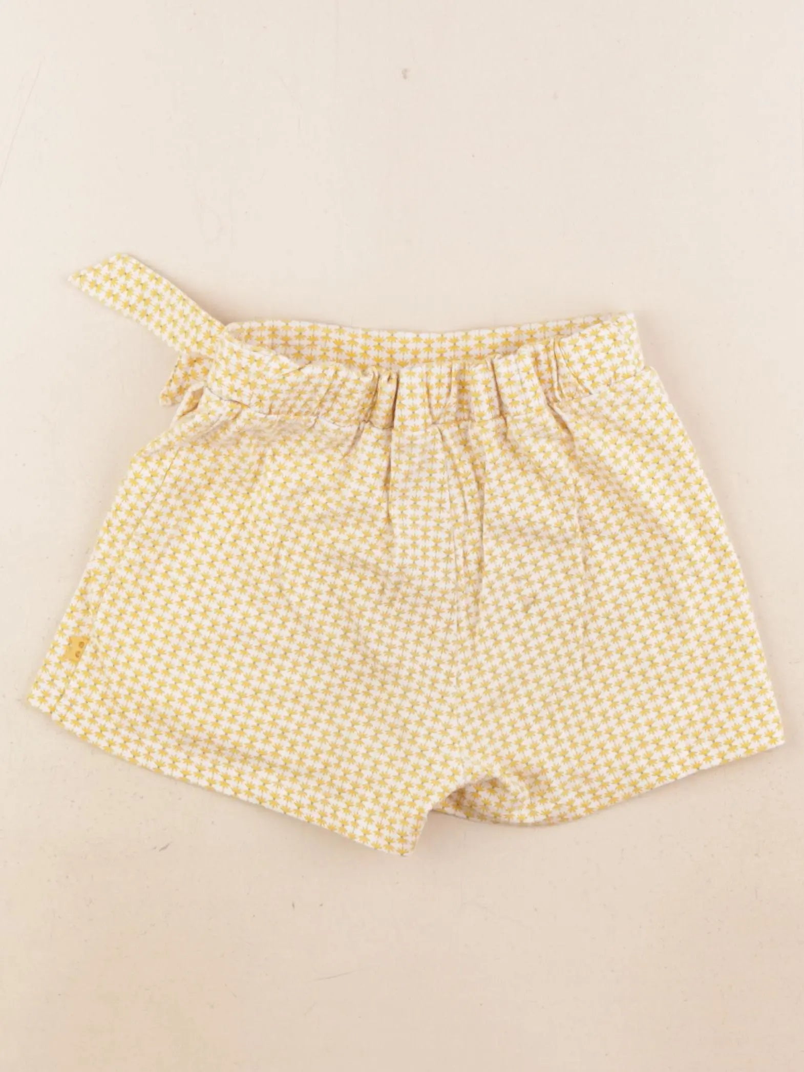 Okaidi - jupe short jaune - 5 ans