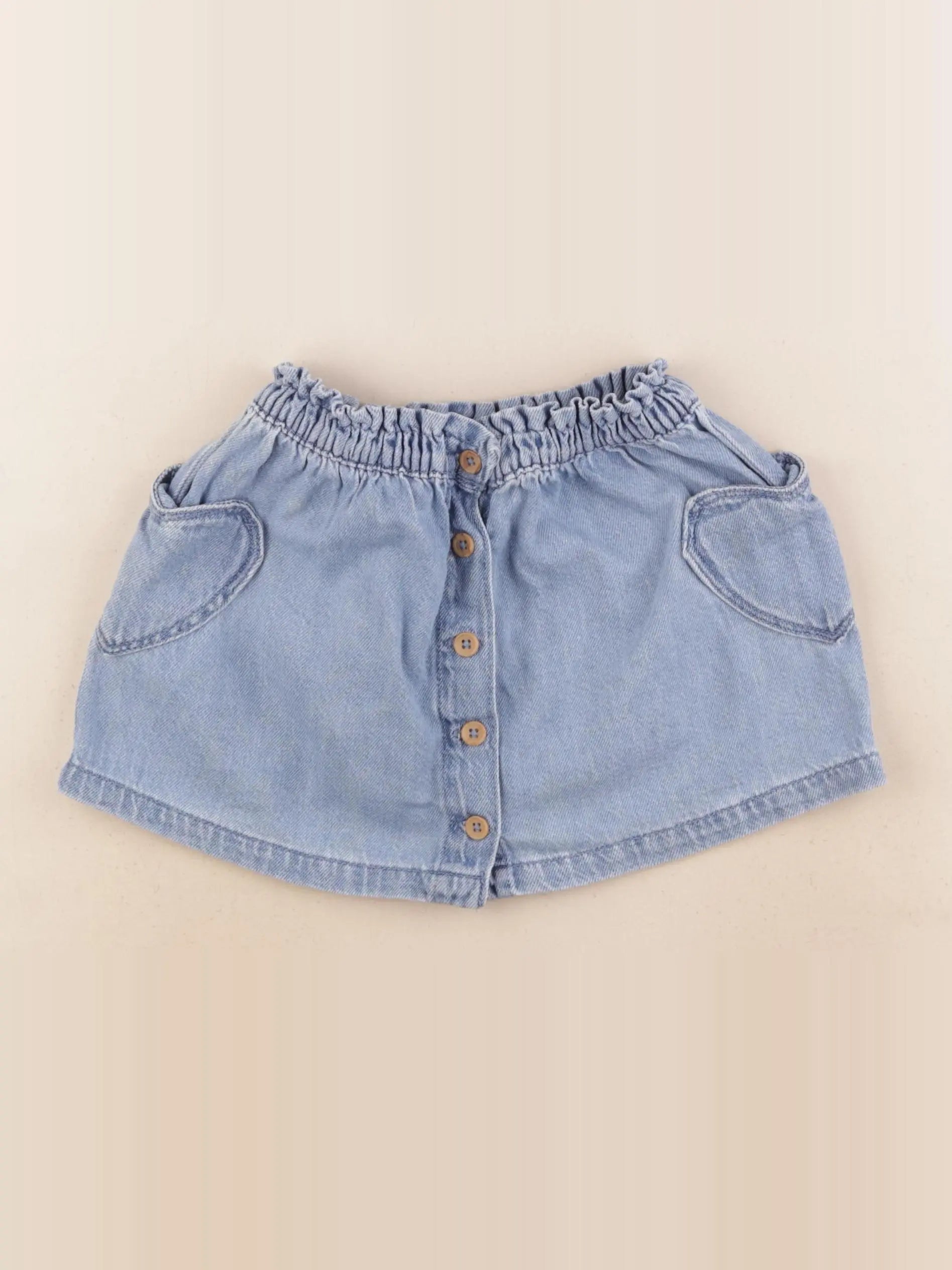 Vertbaudet - jupe bleu - 3 ans