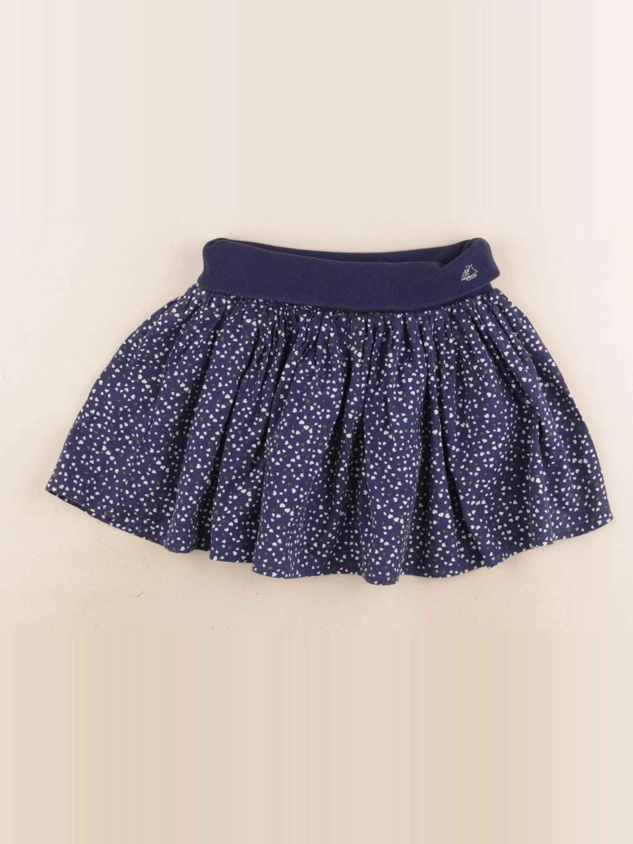 Petit Bateau - jupe bleu - 6 ans