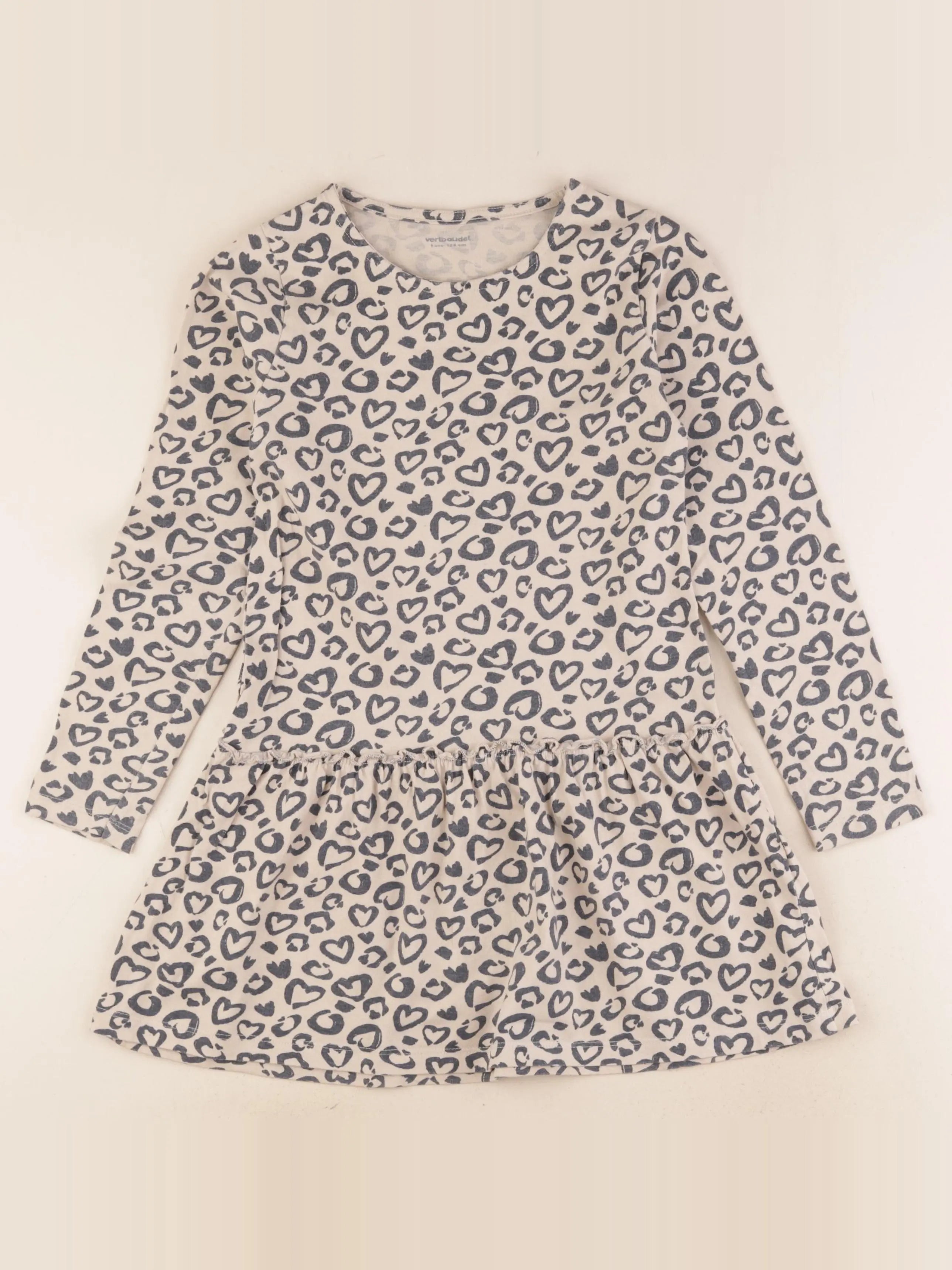 Vertbaudet - robe multicolore - 8 ans