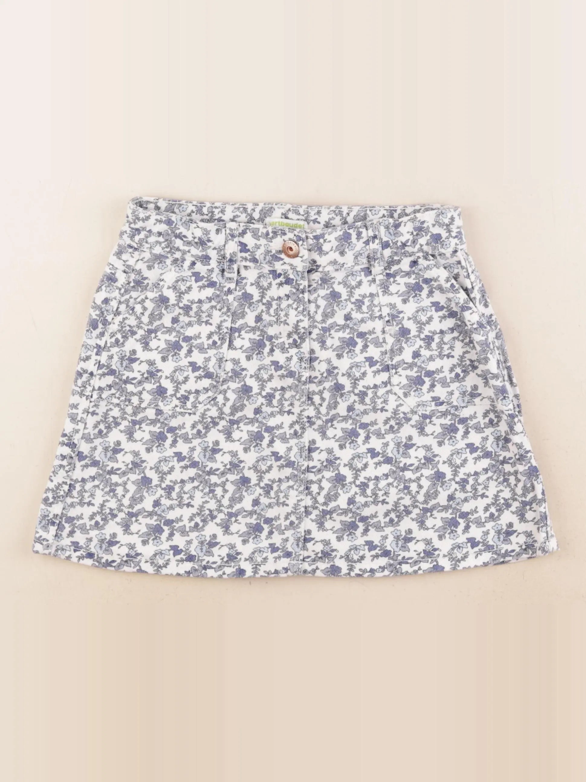 Vertbaudet - jupe multicolore - 9 ans