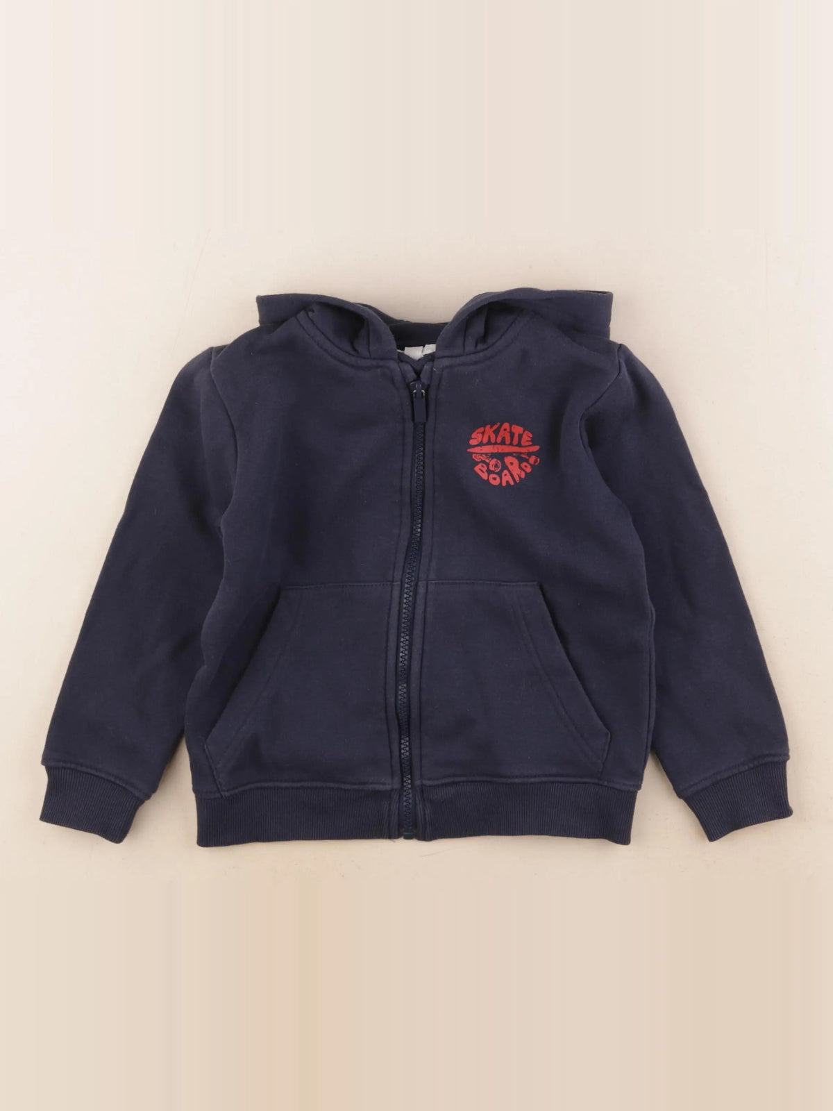 Vertbaudet - sweat bleu - 5 ans