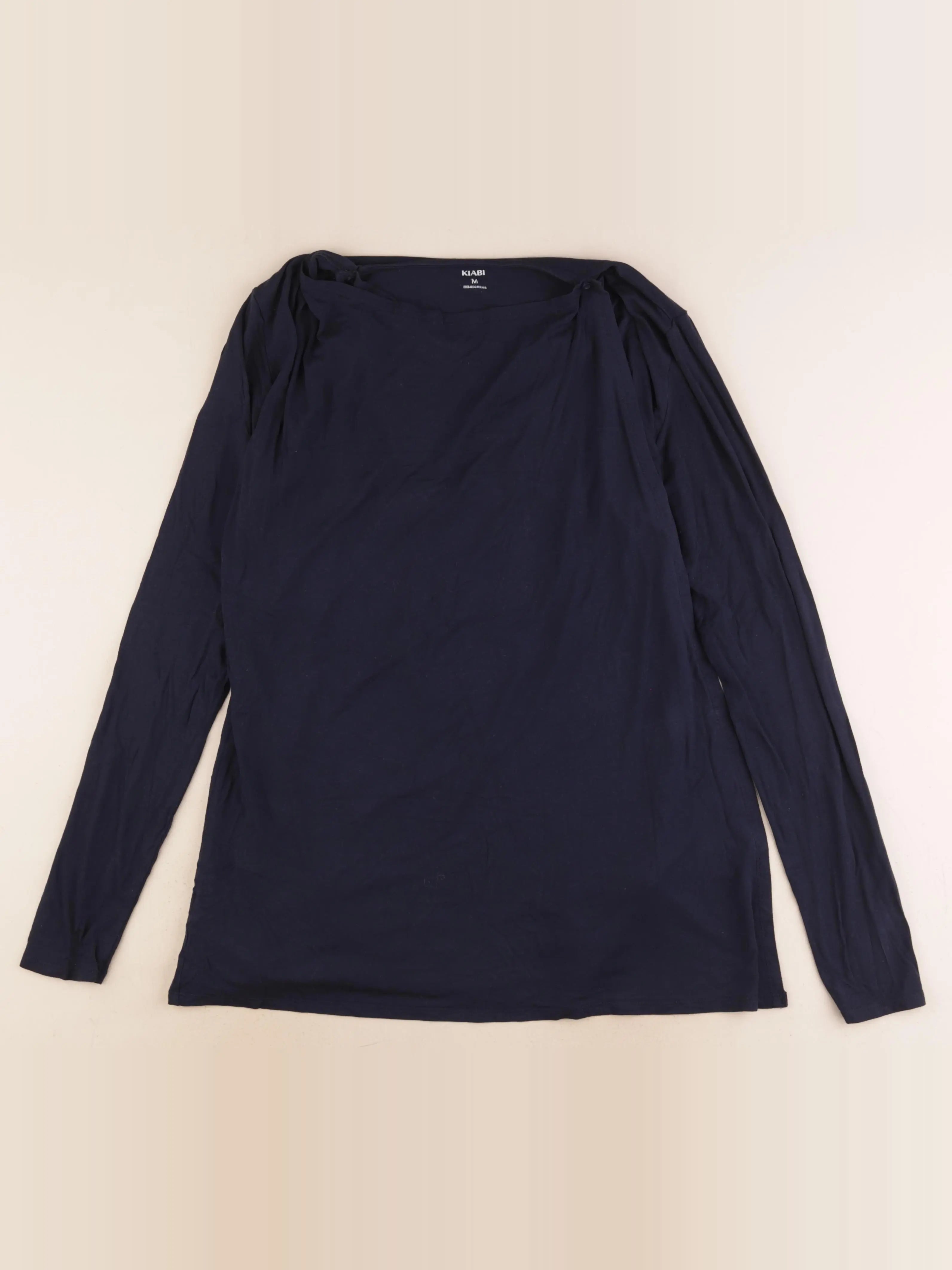 Kiabi - tee-shirt grossesse bleu - m