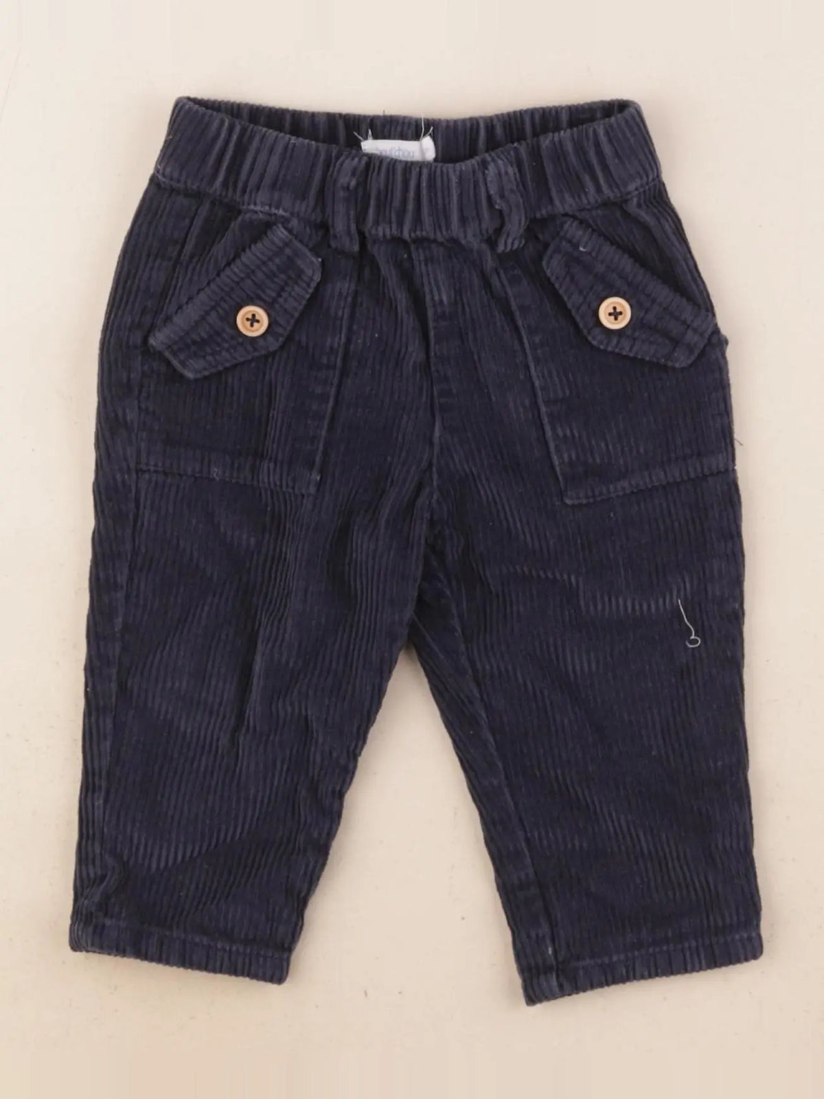 Boutchou - pantalon bleu - 6 mois