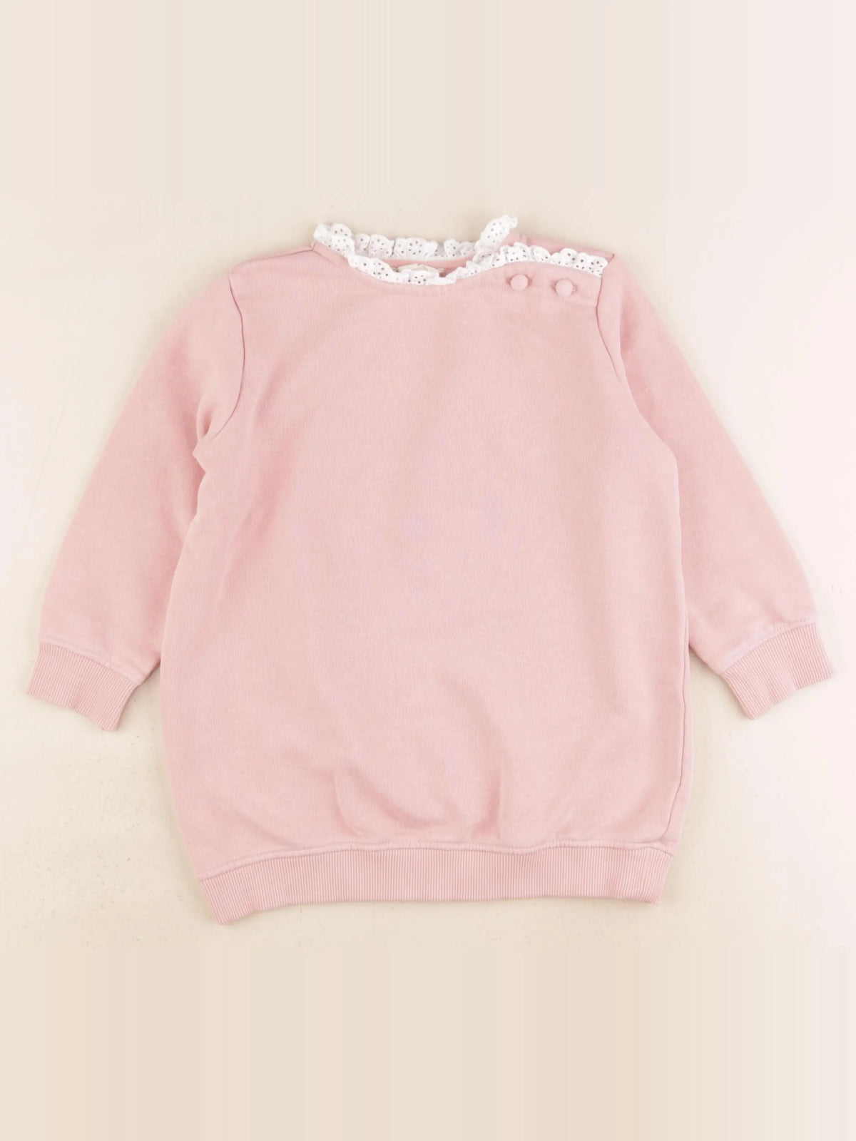 Buissonnière - robe rose - 2/3 ans