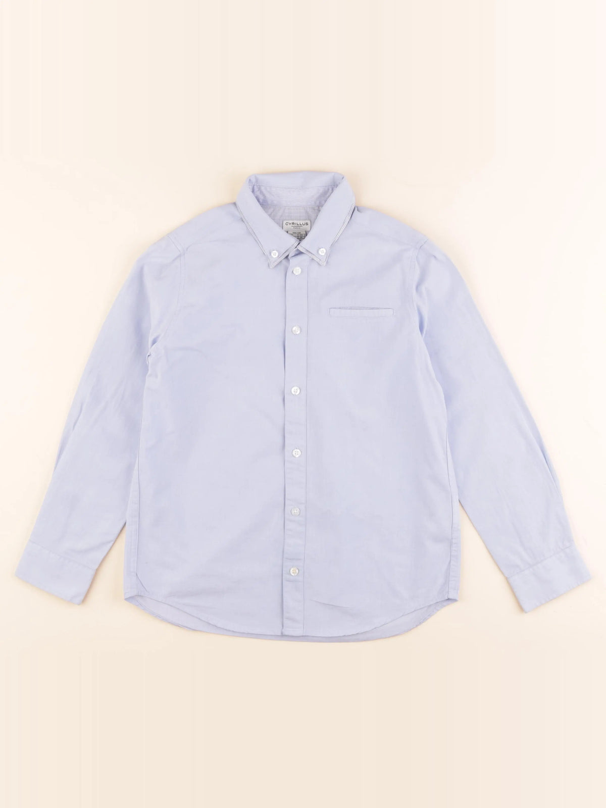 Cyrillus - chemise bleu - 10 ans