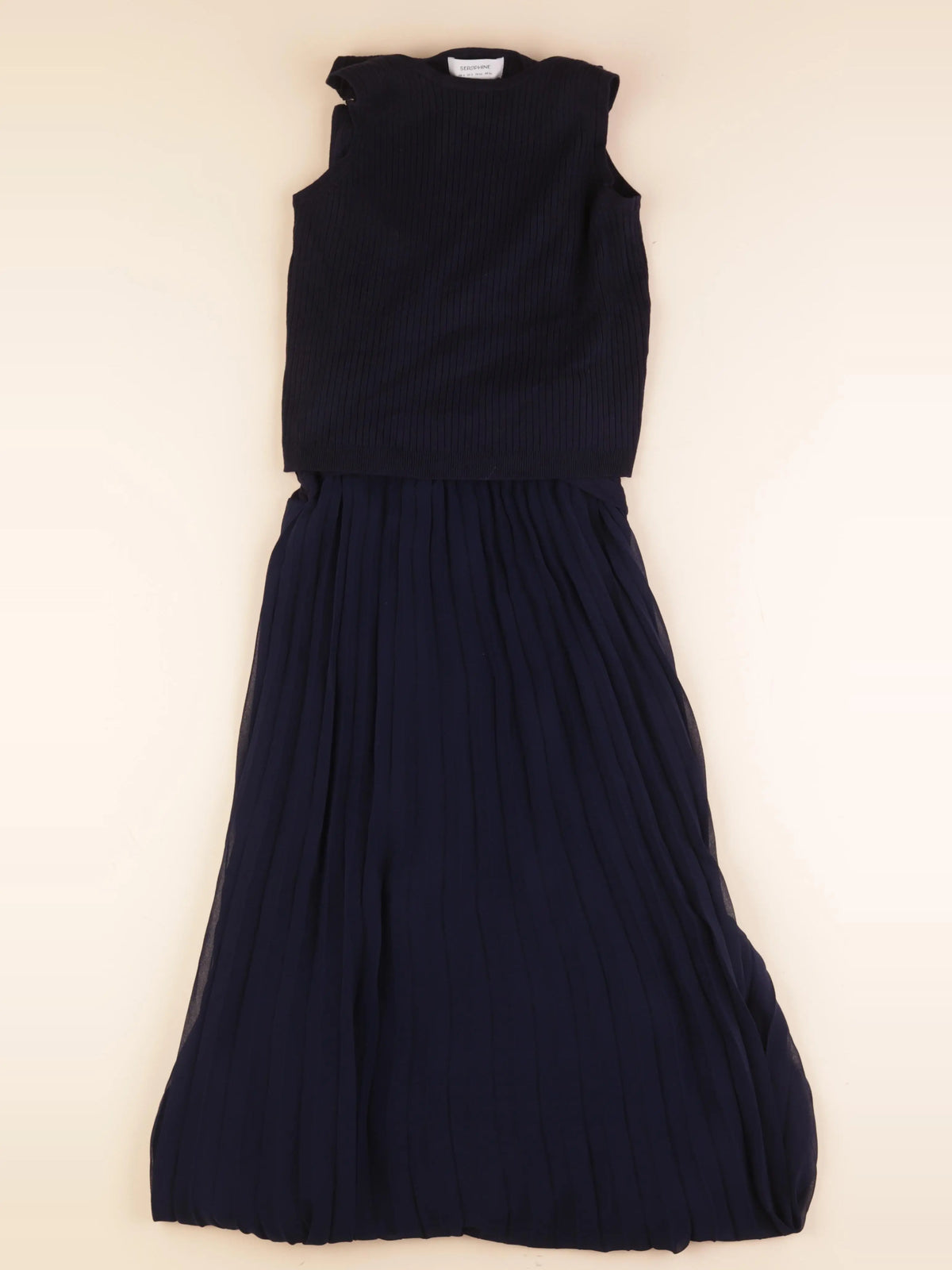 Seraphine - robe grossesse bleu - 36