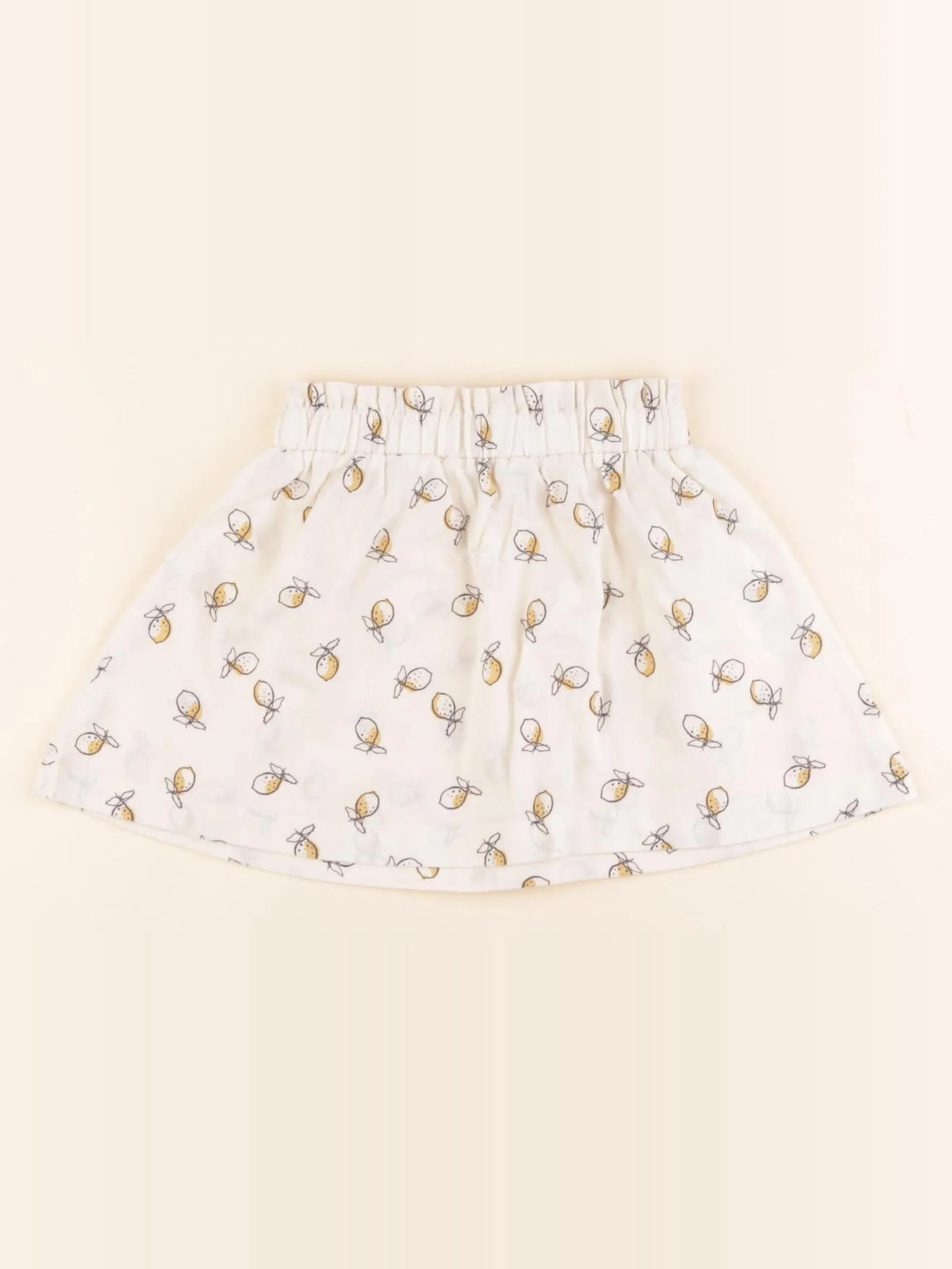 Vertbaudet - jupe beige - 24 mois