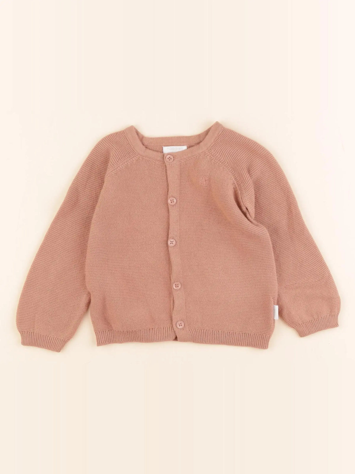 Noppies - gilet marron - 4/6 mois