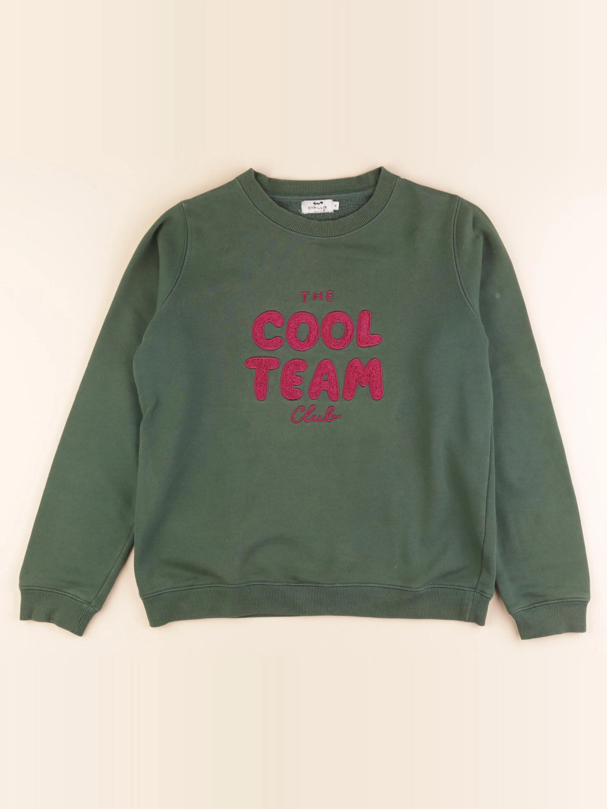 Cyrillus - sweat vert - 16 ans