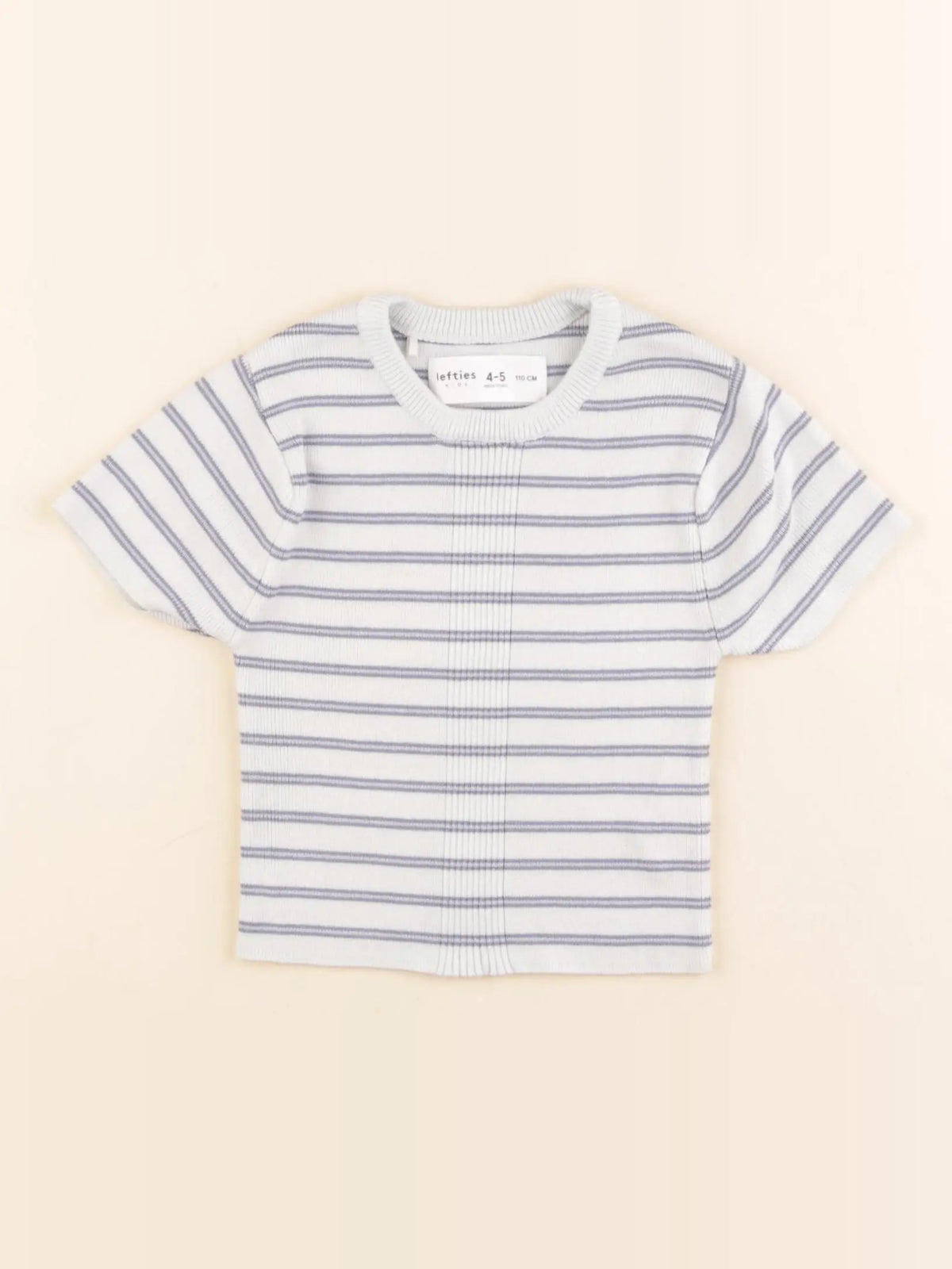 Lefties - tee-shirt bleu - 4/5 ans