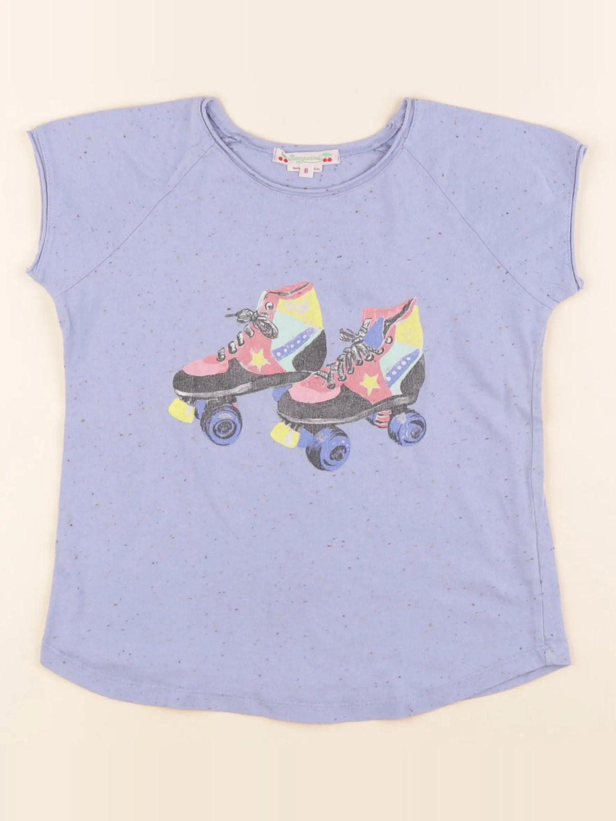 Bonpoint - tee-shirt bleu - 8 ans