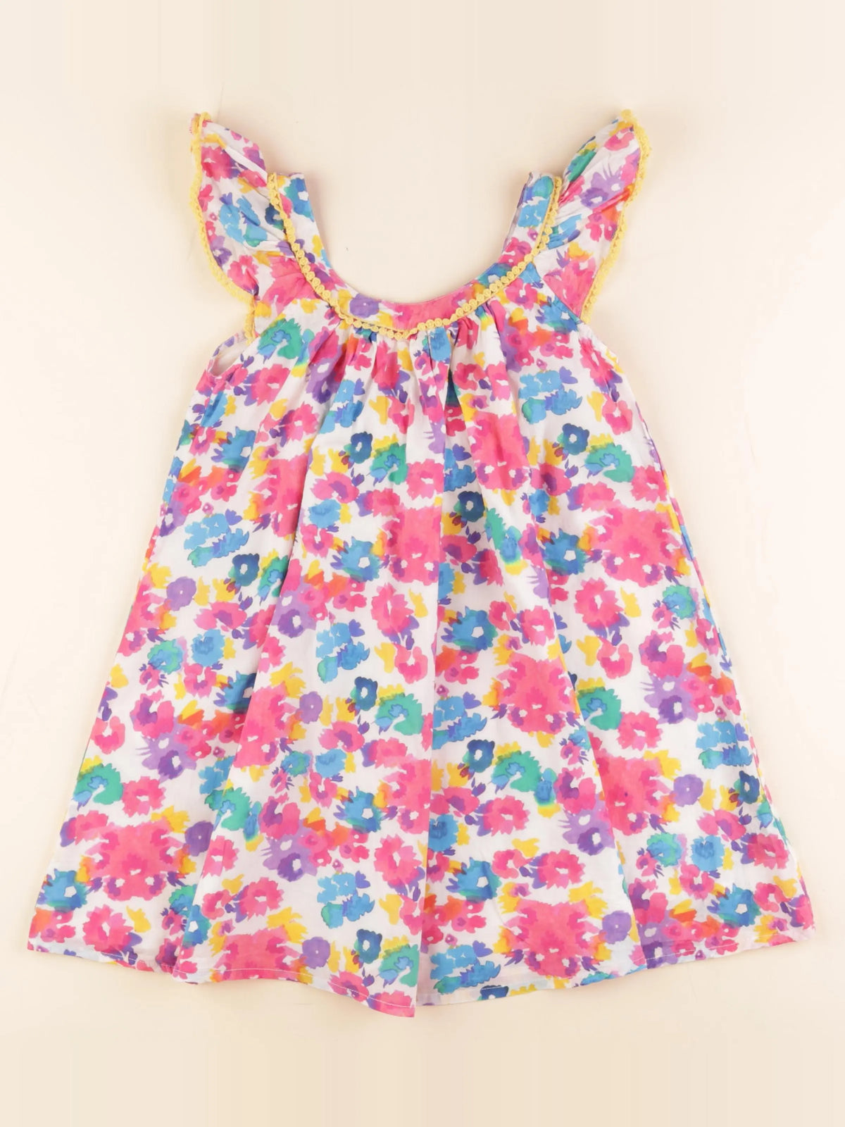 Lison - robe multicolore - 4 ans