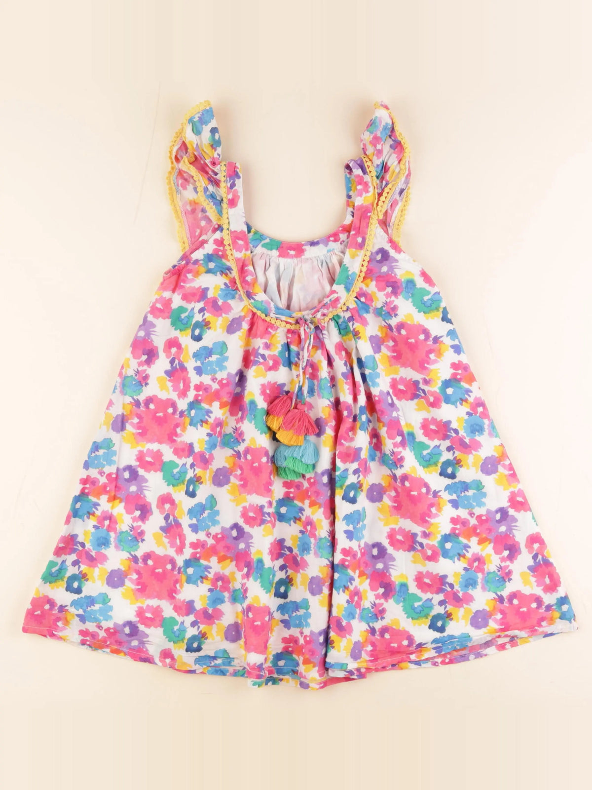 Lison - robe multicolore - 4 ans