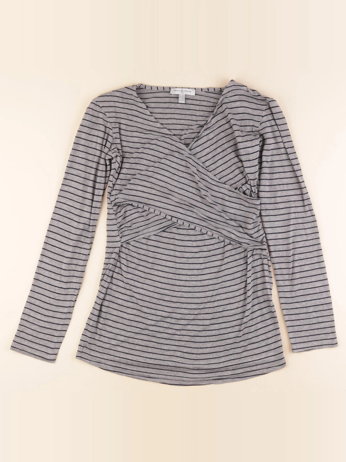 Envie de fraise - tee-shirt allaitement, grossesse gris - 40 à 42