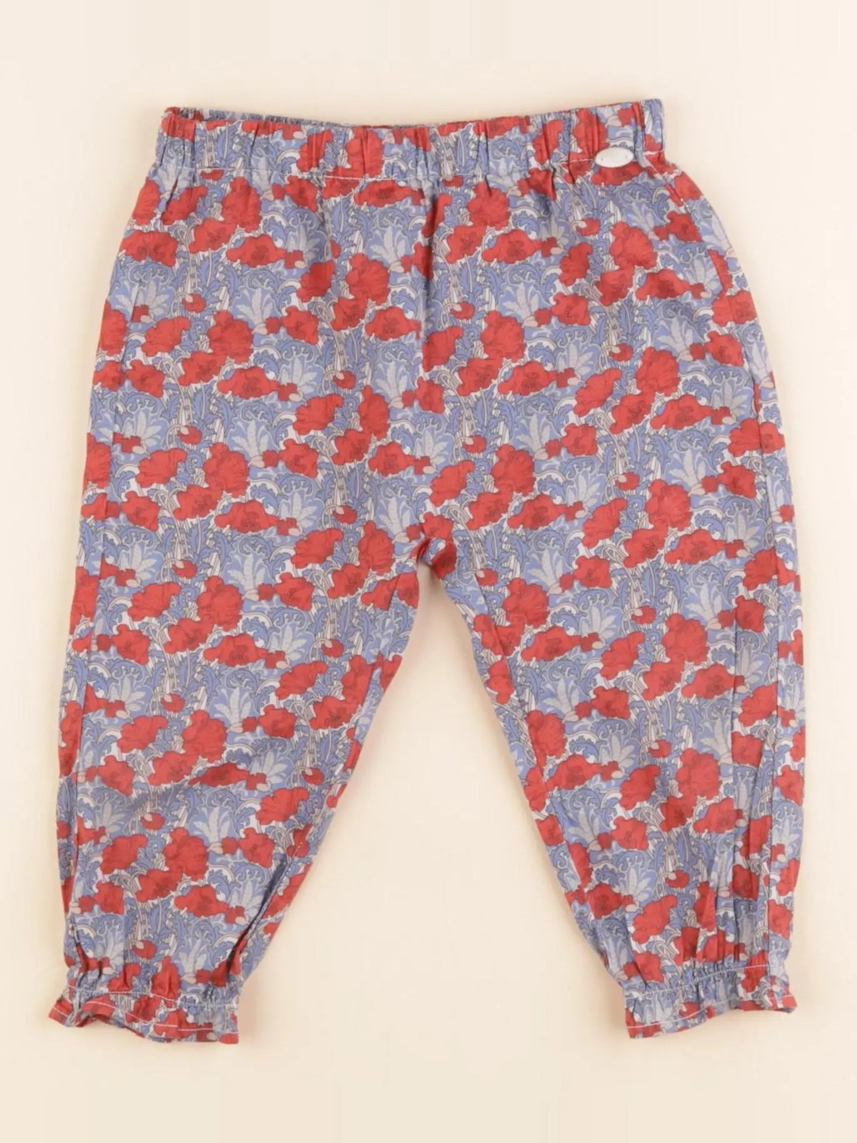Tartine & Chocolat - pantalon bleu, rouge - 1 an