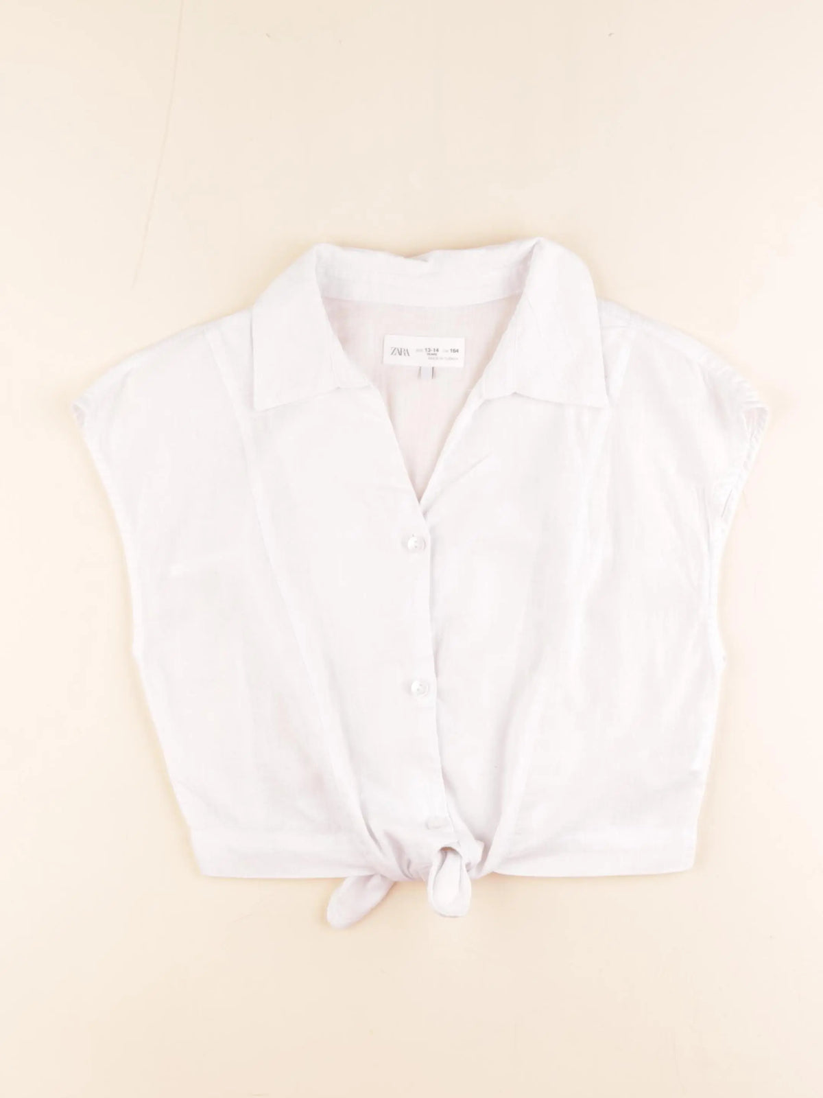 Zara - blouse blanc - 13/14 ans