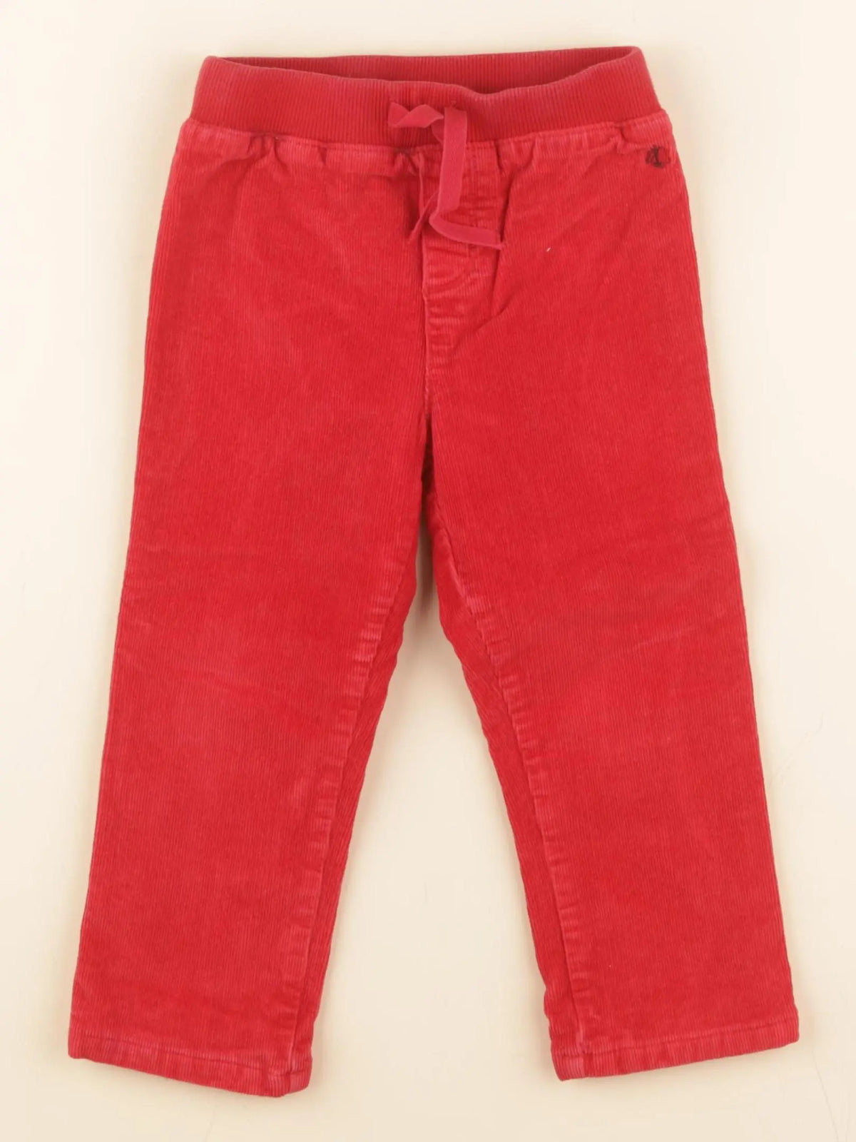 Pantalon doublé rouge