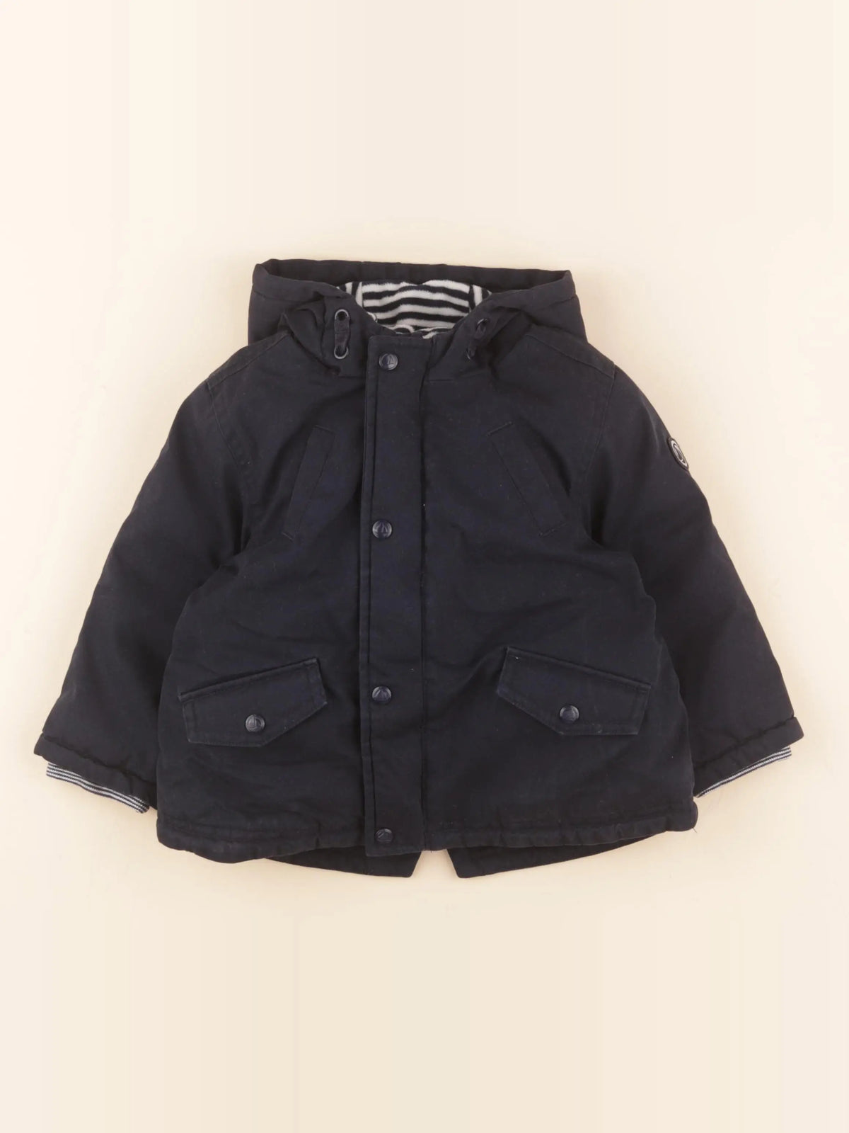 Parka bleu