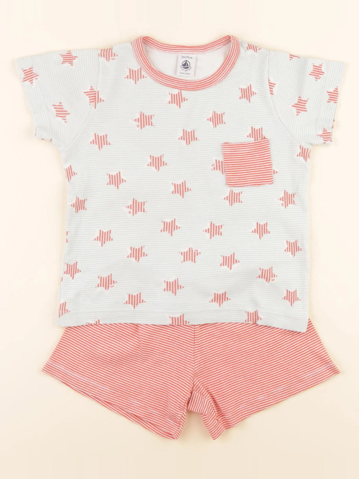Pyjama coton multicolore