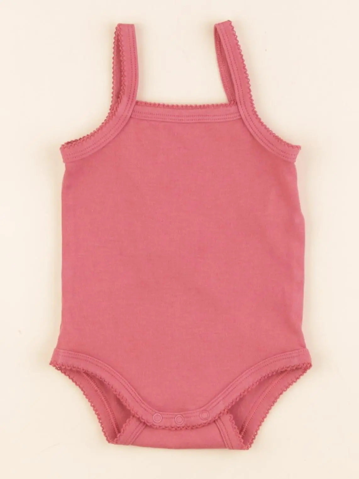 Vertbaudet - body rose - 12 mois
