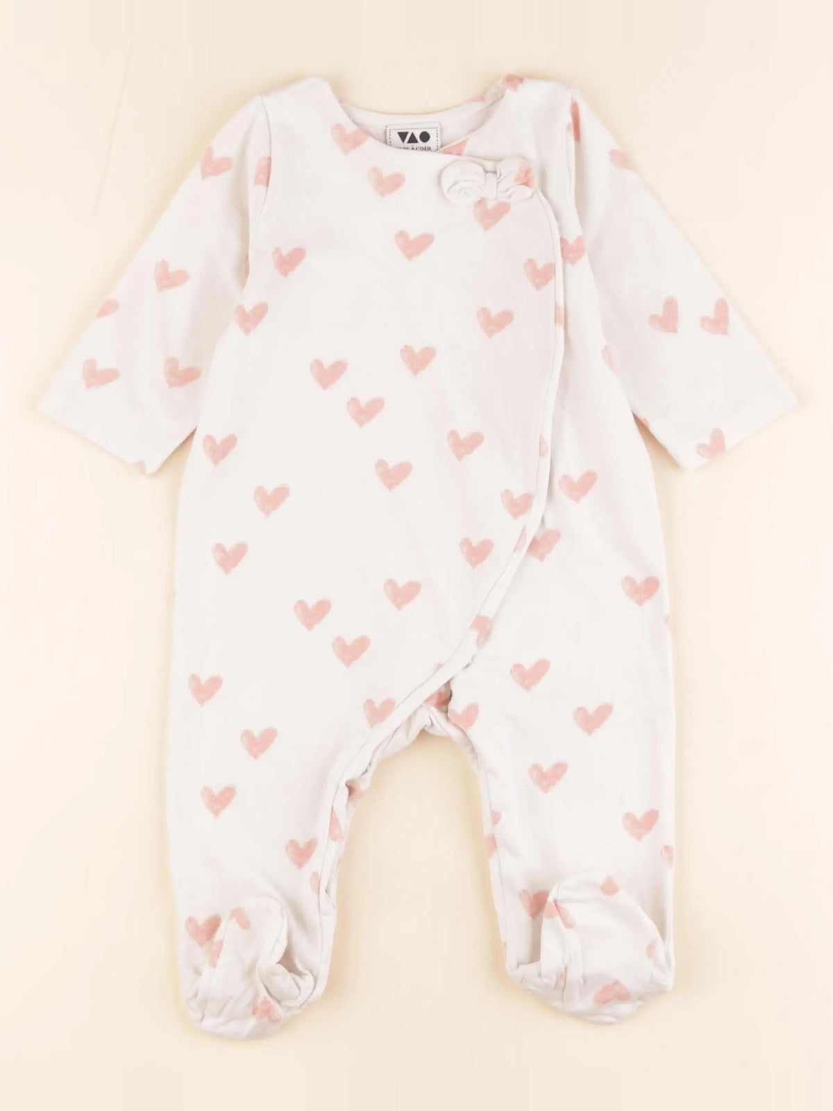 Tape à l'oeil - pyjama coton rose - 6 mois