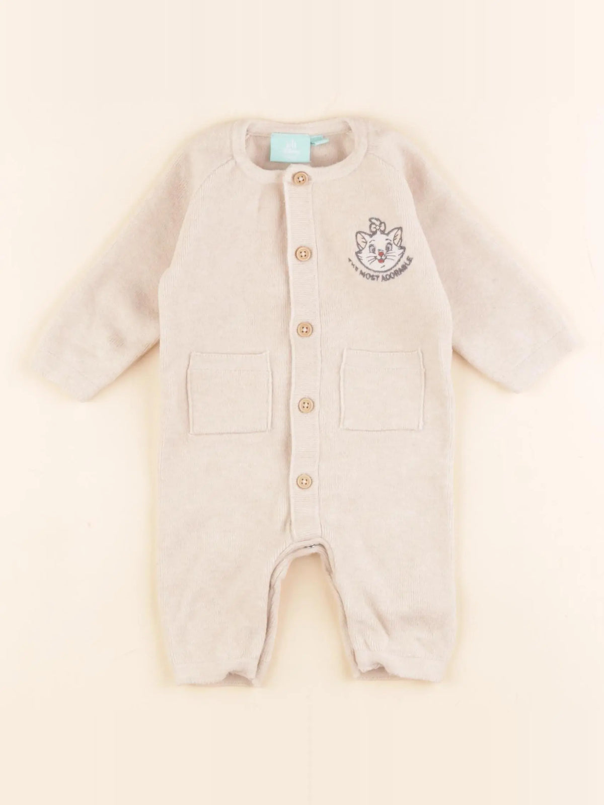Disney - combinaison beige - 1 mois