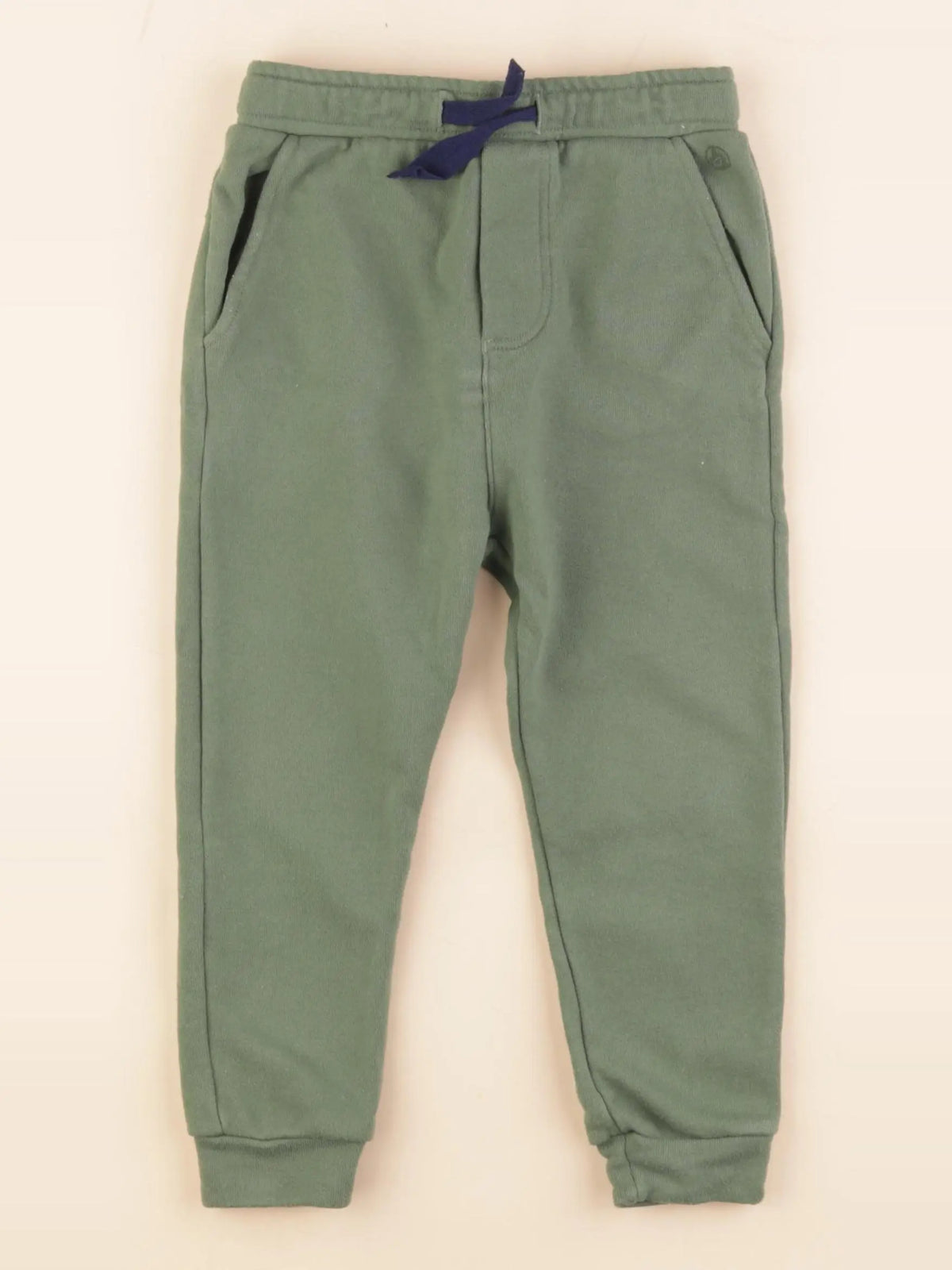 Petit Bateau - pantalon vert - 4 ans