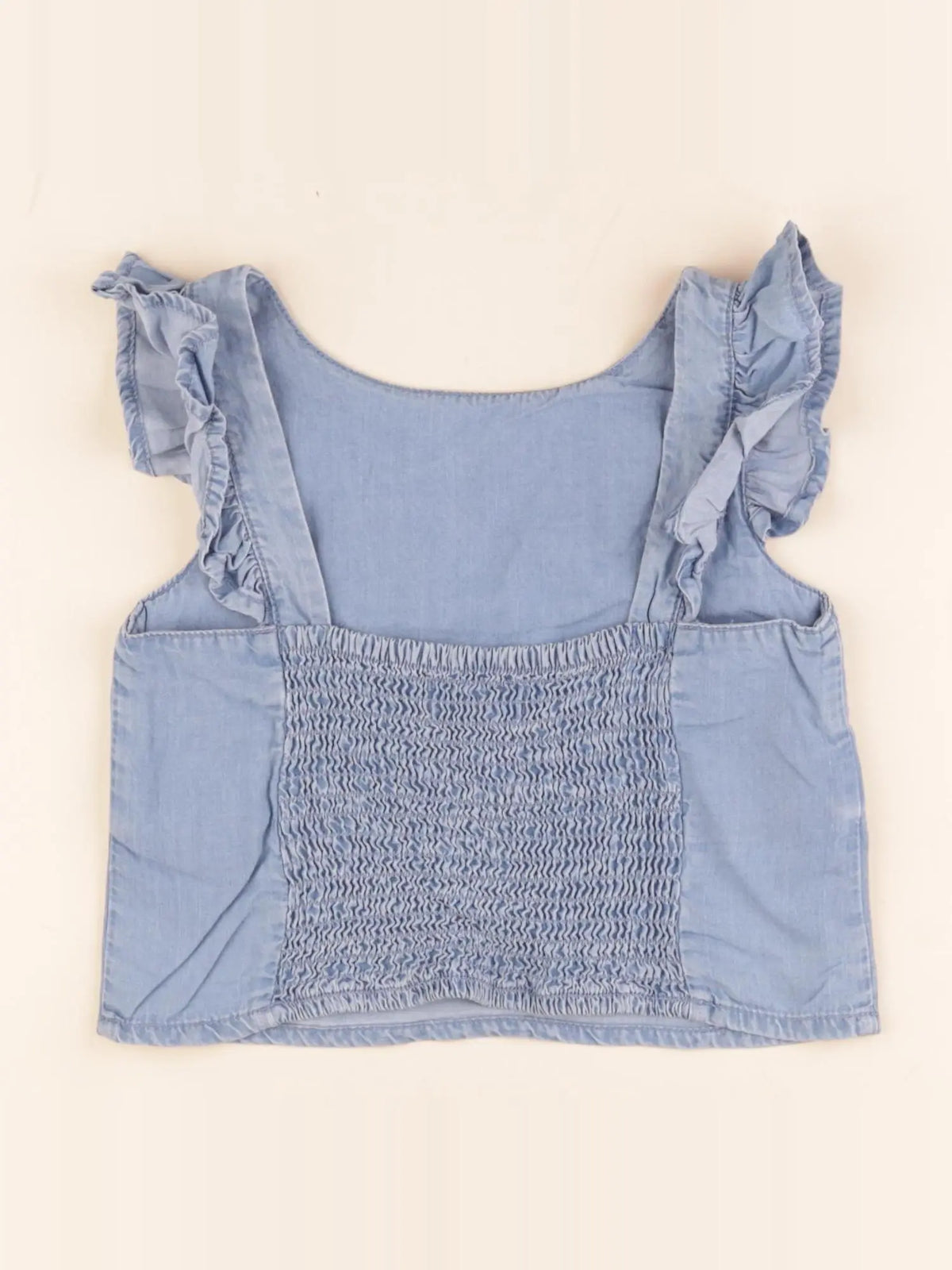 Mango - blouse bleu - 6 ans