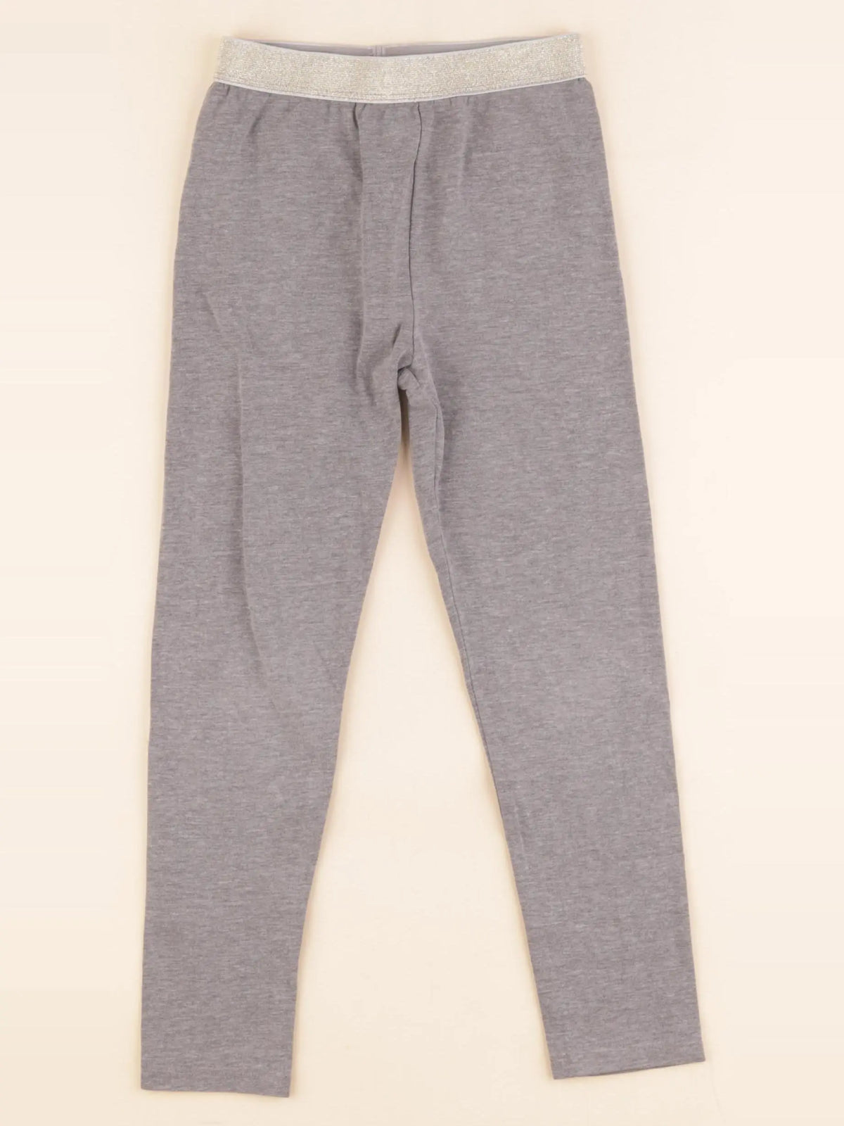 Vertbaudet - legging gris, or - 5 ans