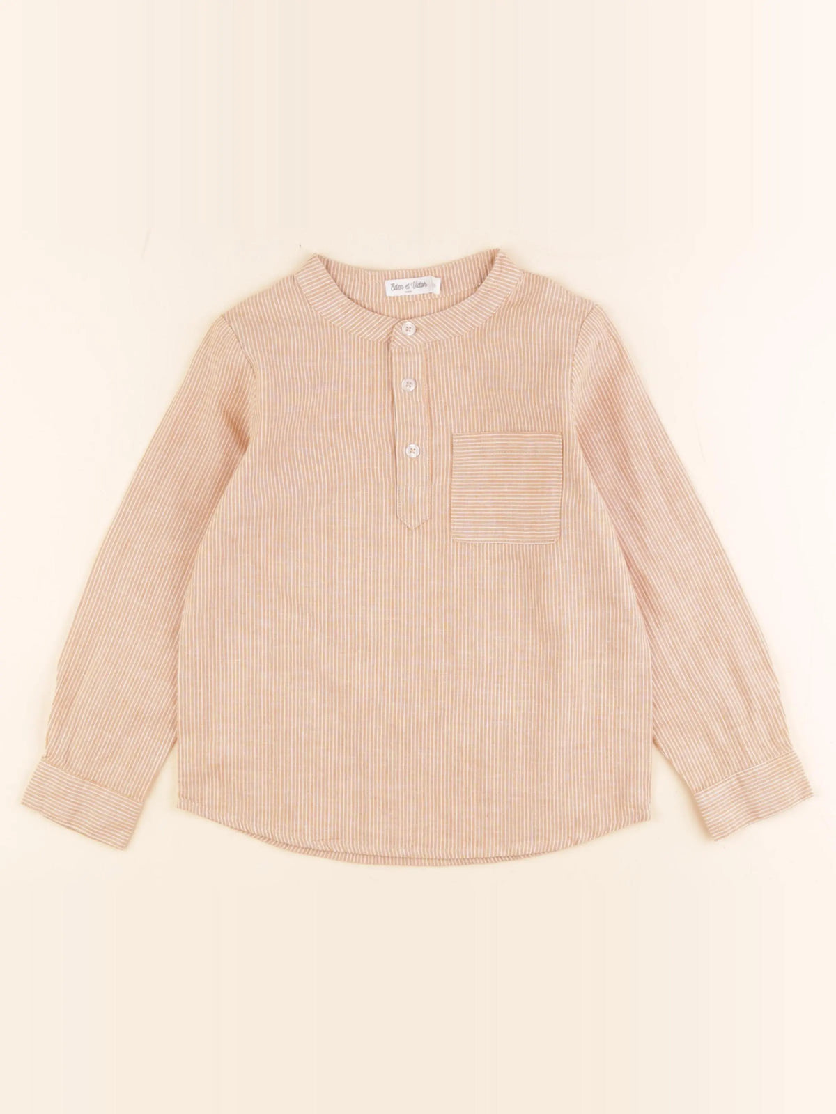 Eden & Victor - chemise orange - 5 ans